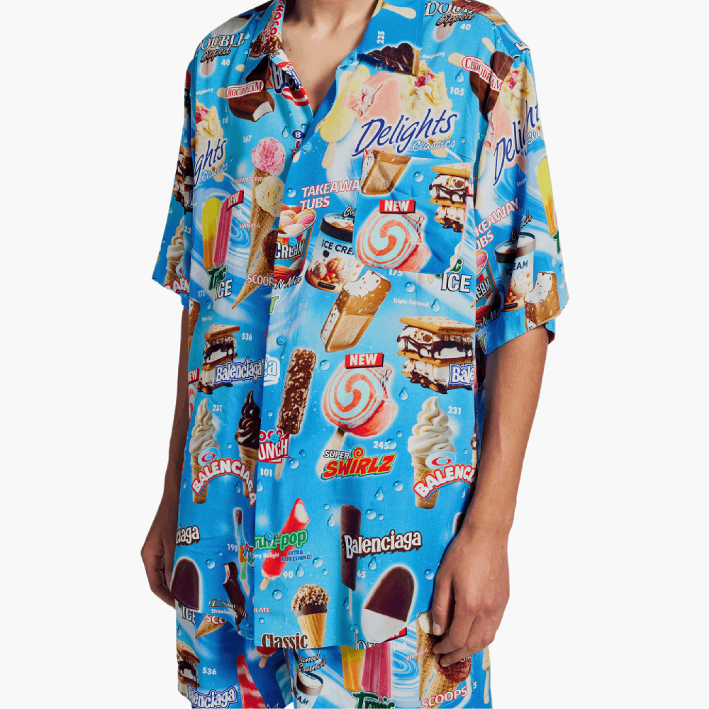 Chemise manches courtes “Sweet Treat”