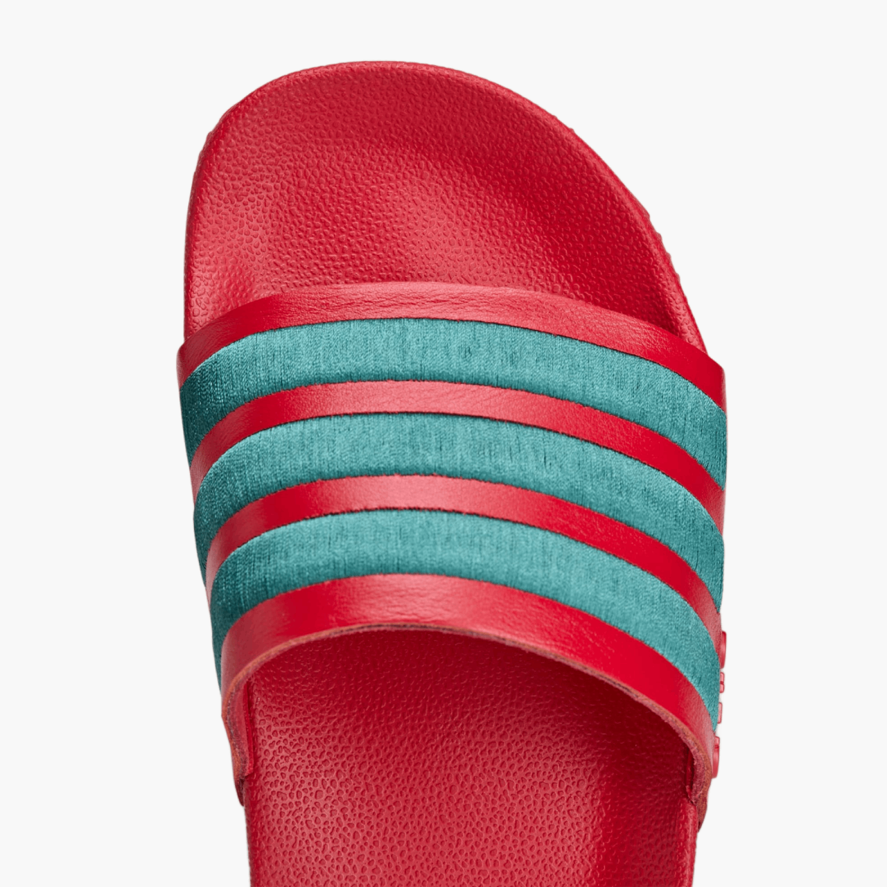 Claquette Adidas x Arte Adilette Rouge/Vert