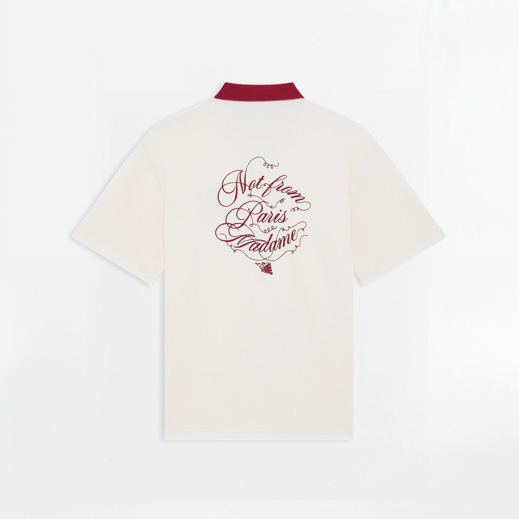 La Chemise Piquée Slogan Vignes Drôle De Monsieur