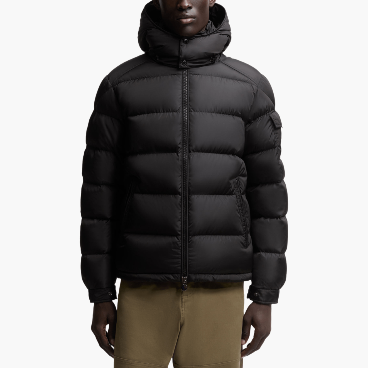 Doudoune Moncler Maya noire matte