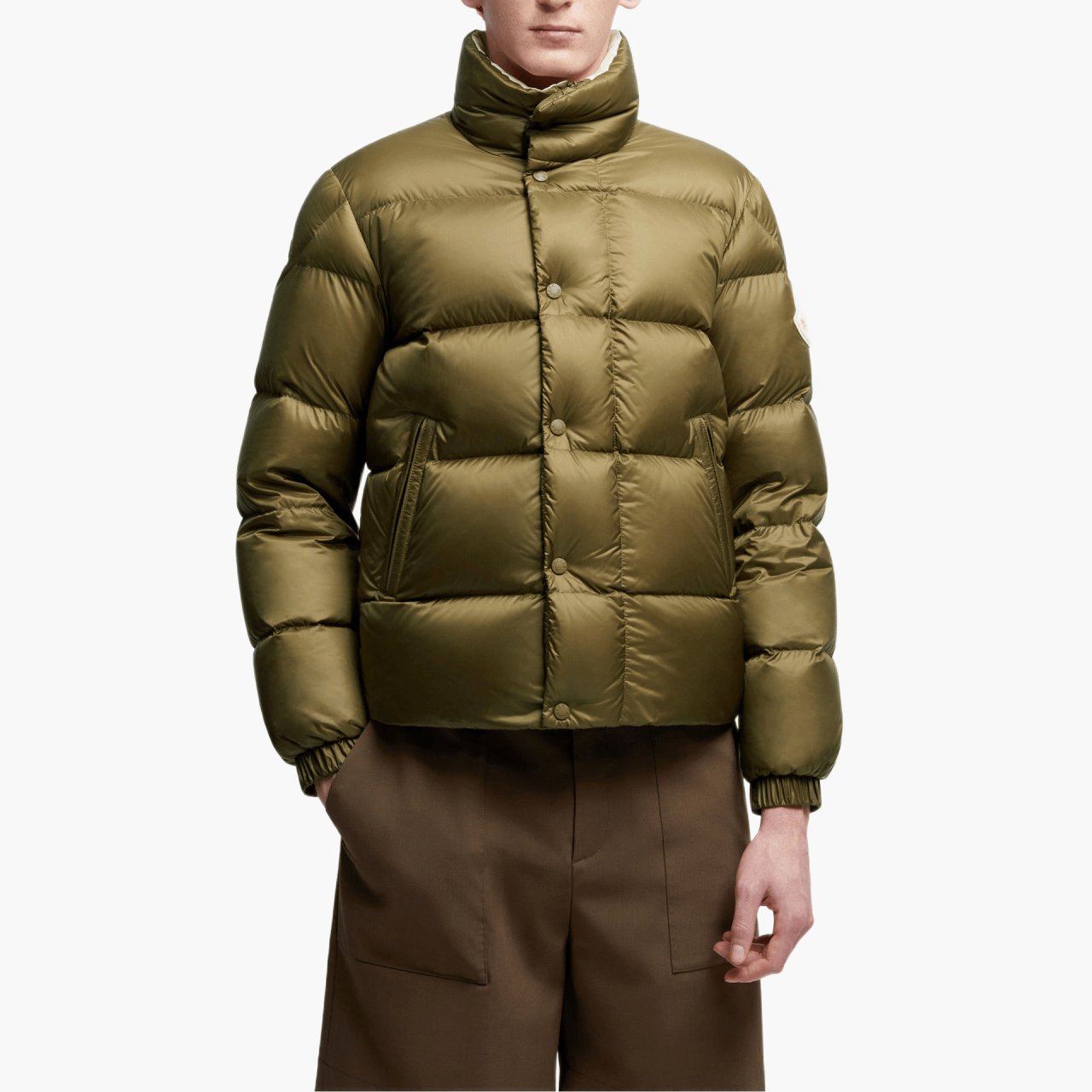 Doudoune Moncler Tripiti vert foncé