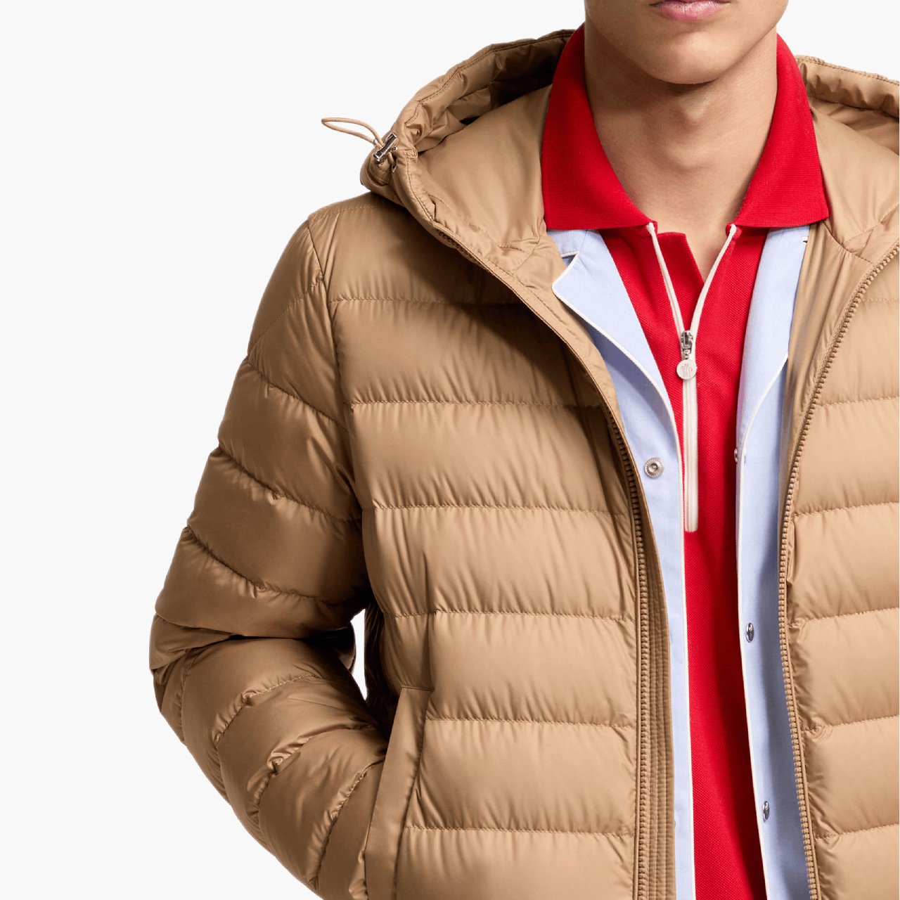 Doudoune courte Vermeille Beige