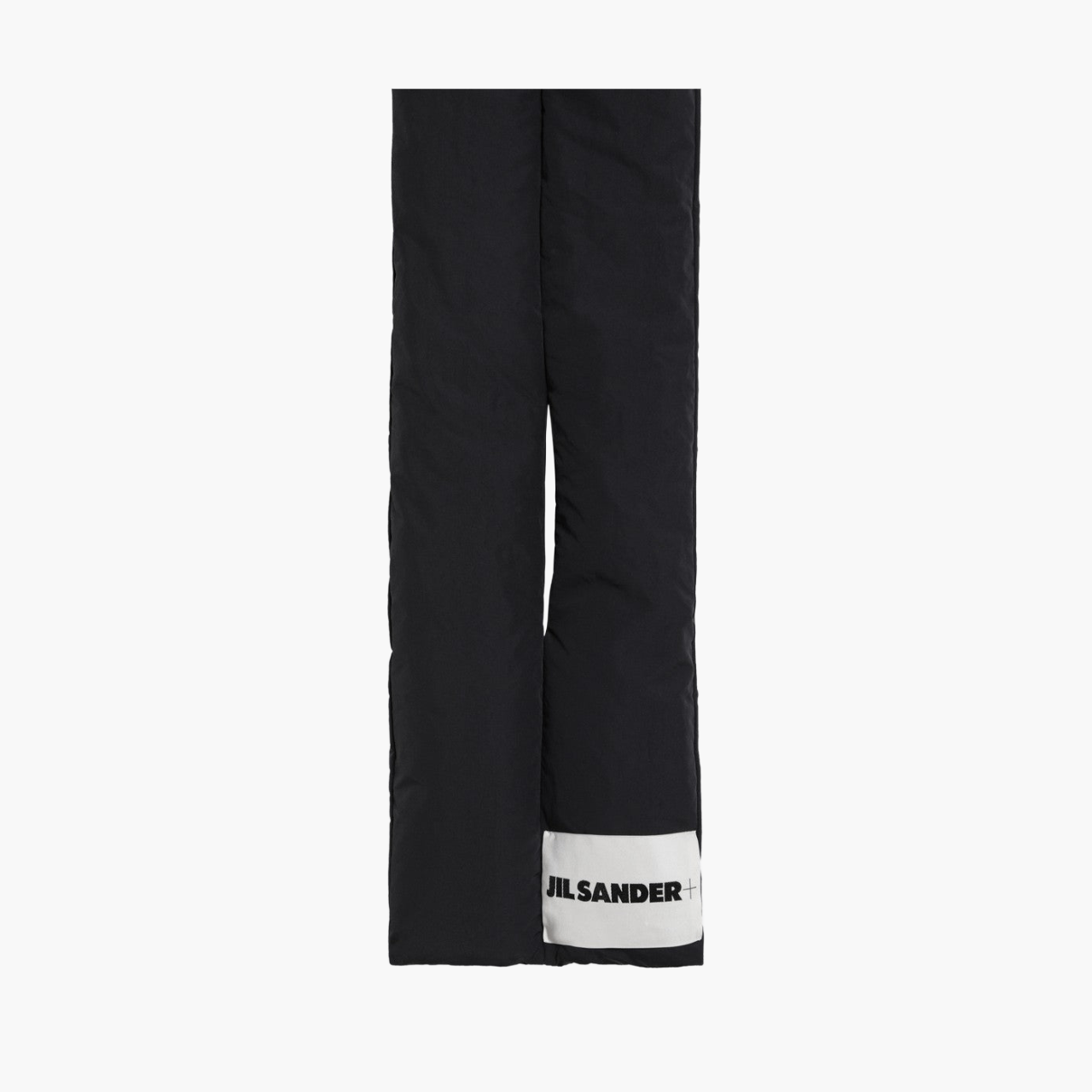 Foulard Jil Sander matelassé noir