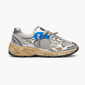 sneakers Dad Star Argent Laminé