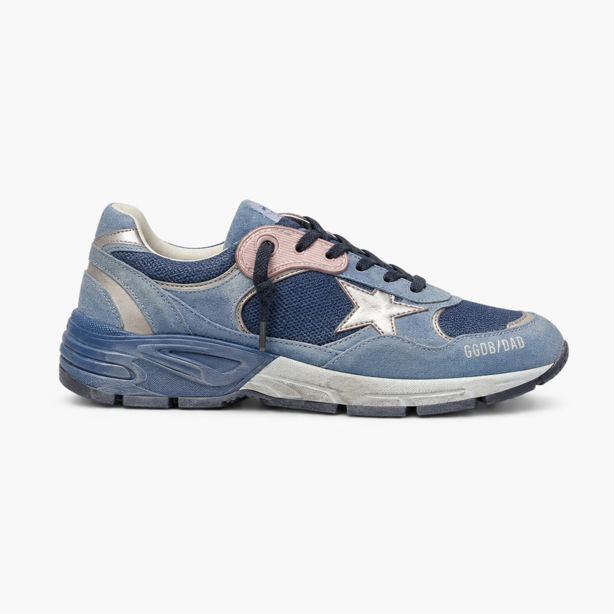 sneakers Dad Star Bleu Denim/Argent