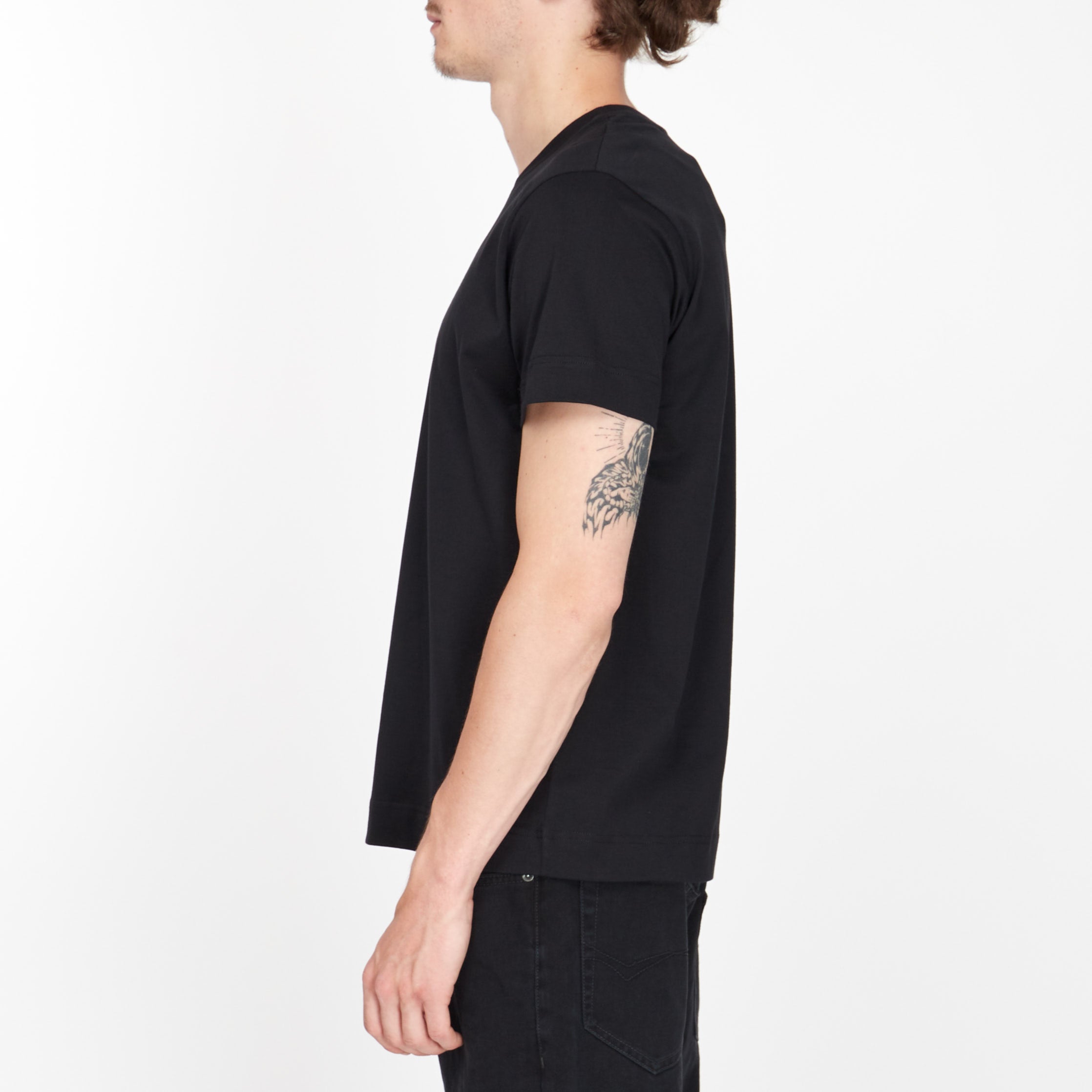 Givenchy Bubble Patch Black Tee Shirt