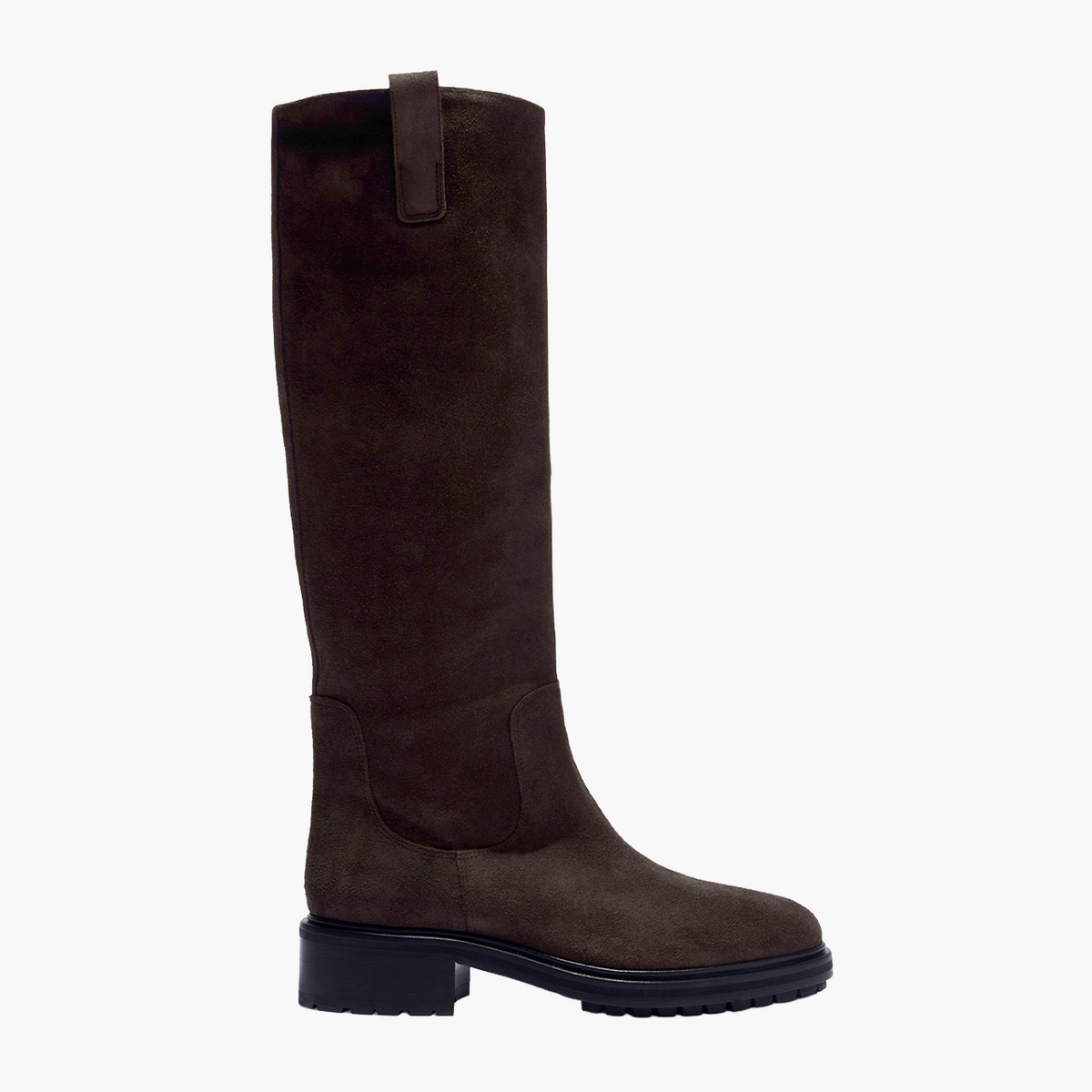 Bottes Henry en Daim Moka Suede