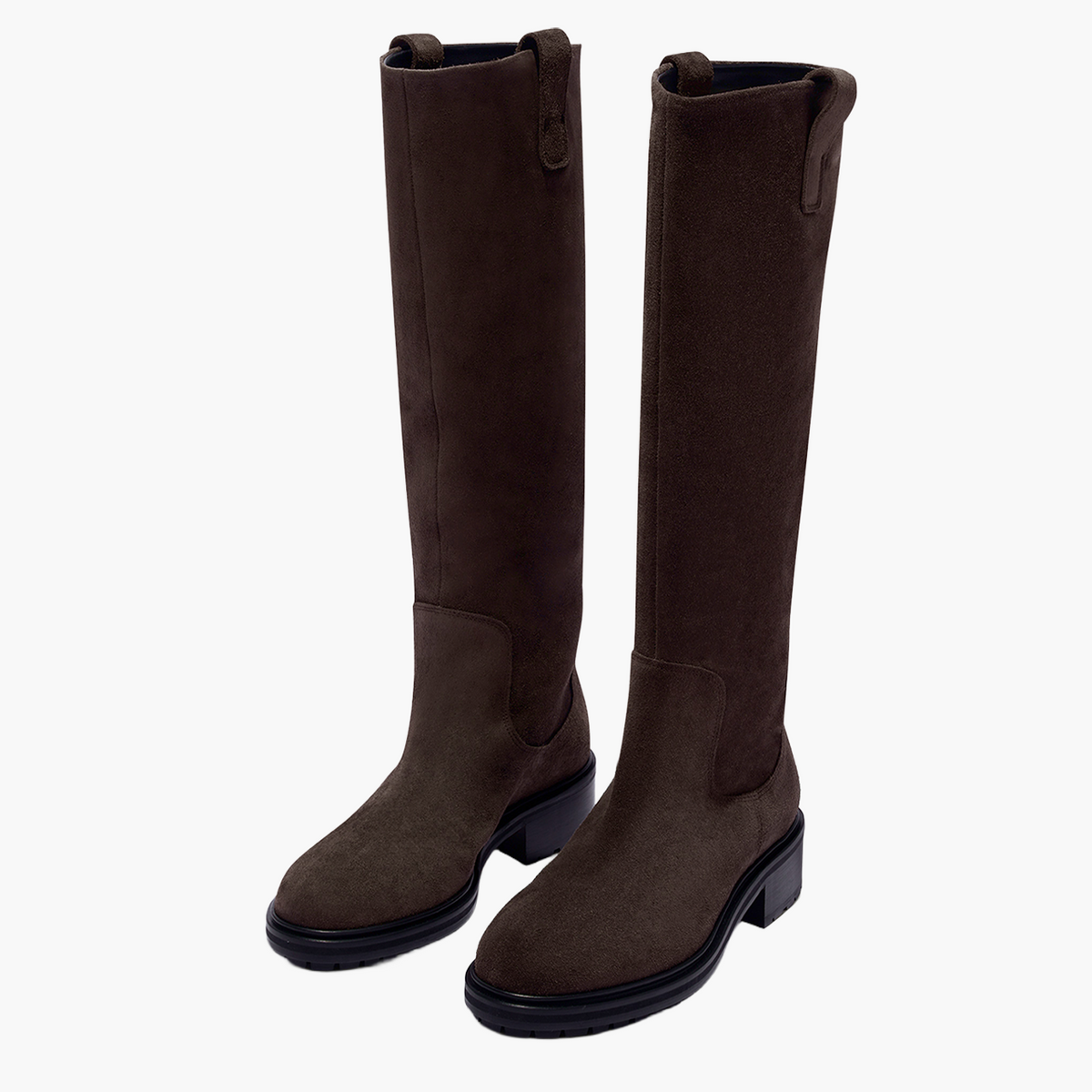 Bottes Henry en Daim Moka Suede