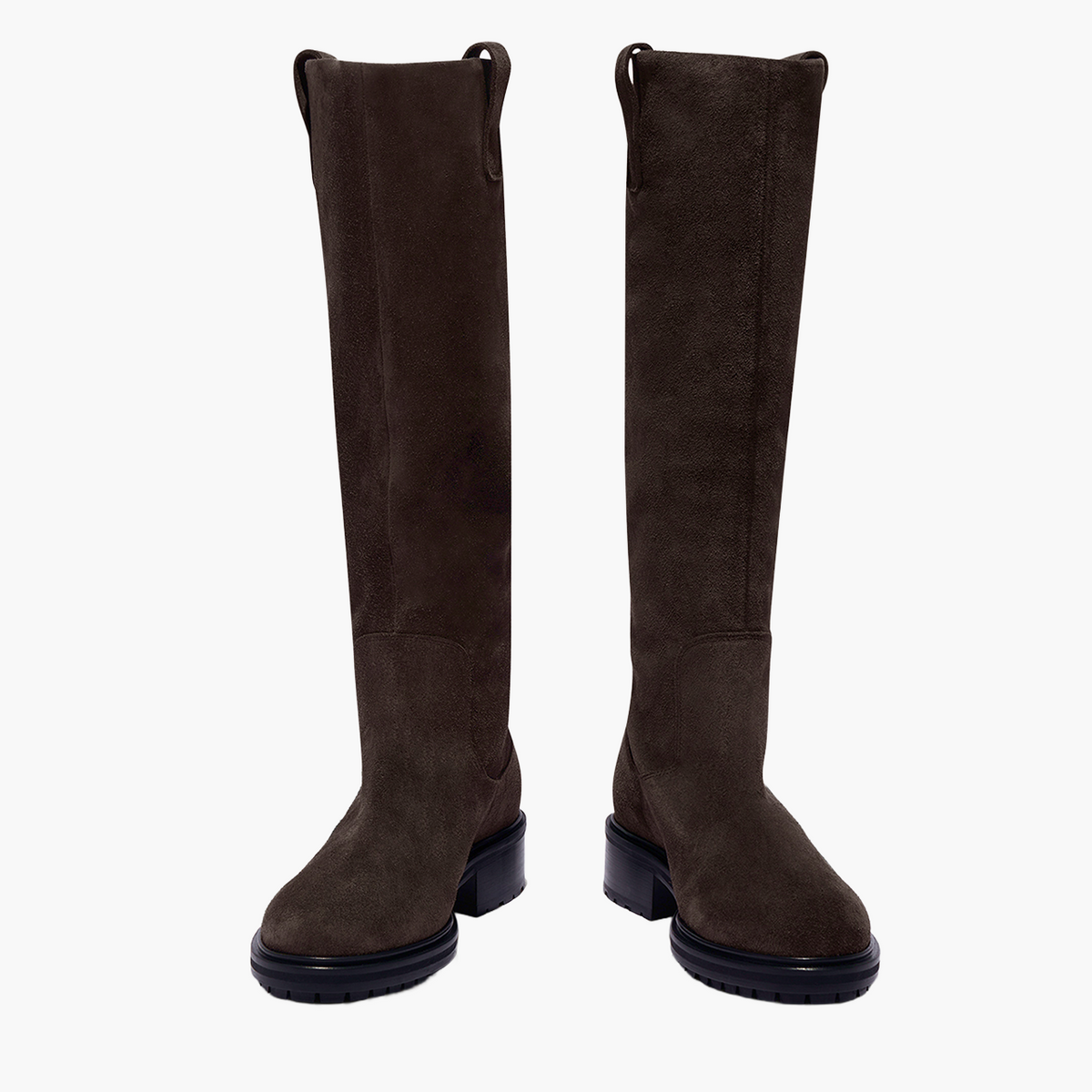 Bottes Henry en Daim Moka Suede