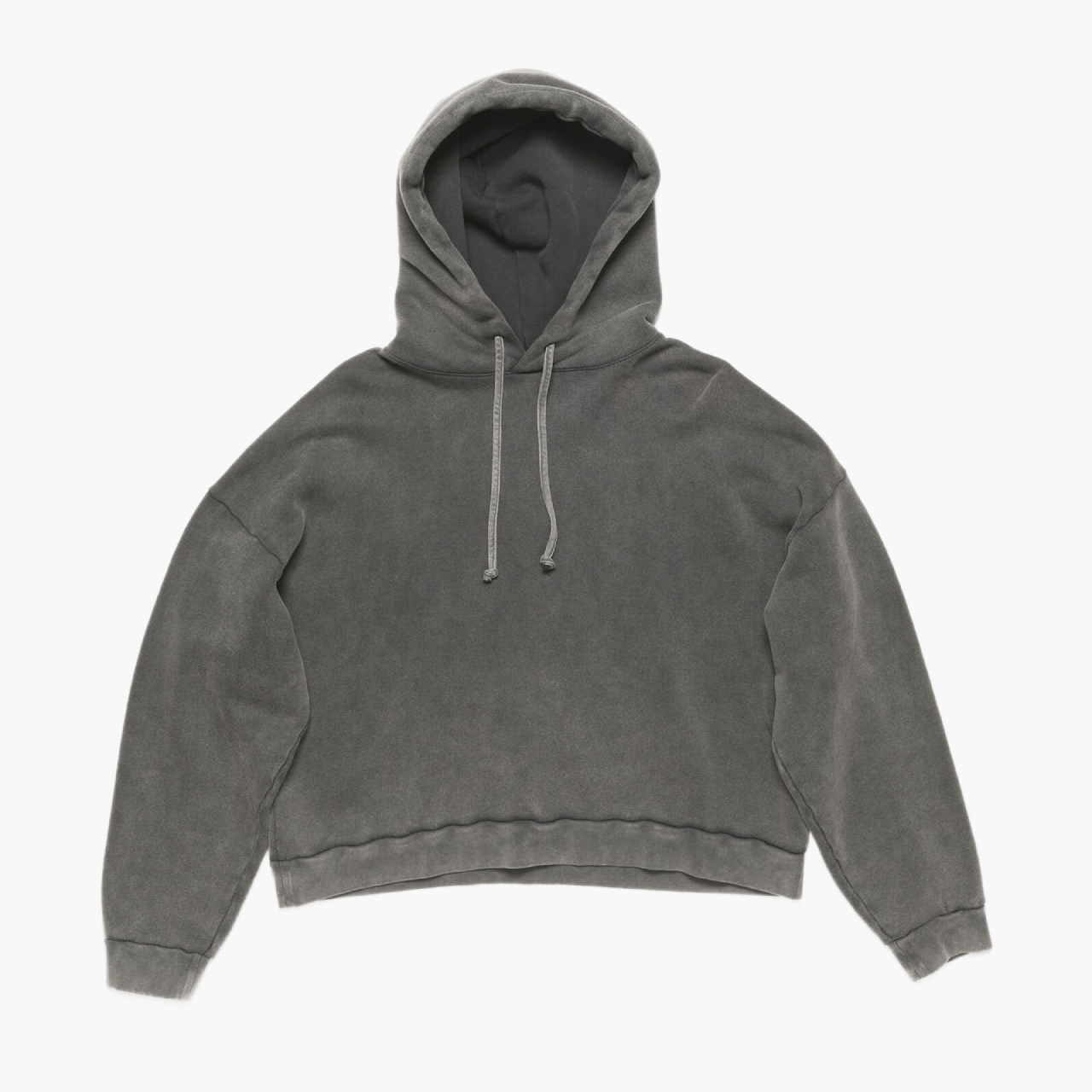 Hoodie Acne Studios Logo Patch noir