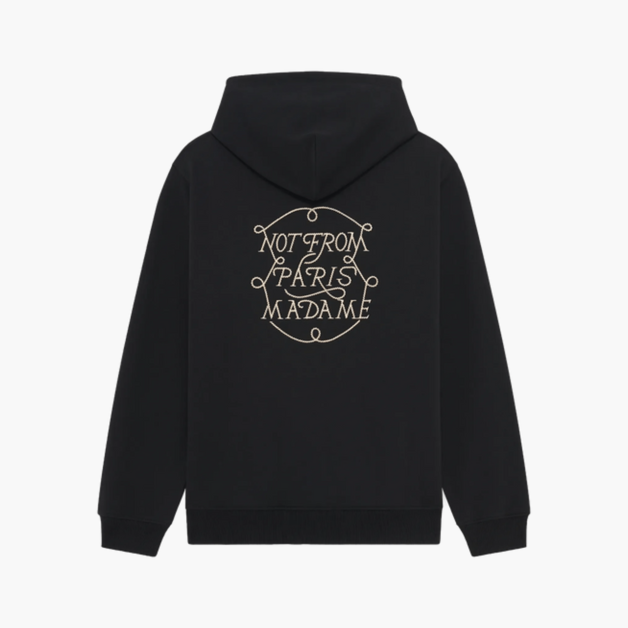 Hoodie Drôle de Monsieur Tresses Noir