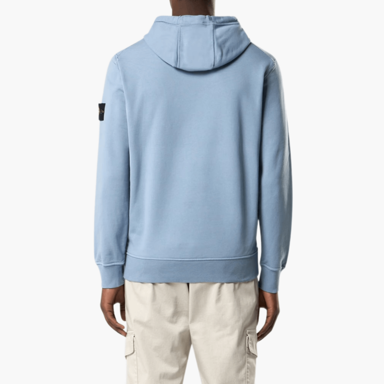 Hoodie coton bio Avio Blue