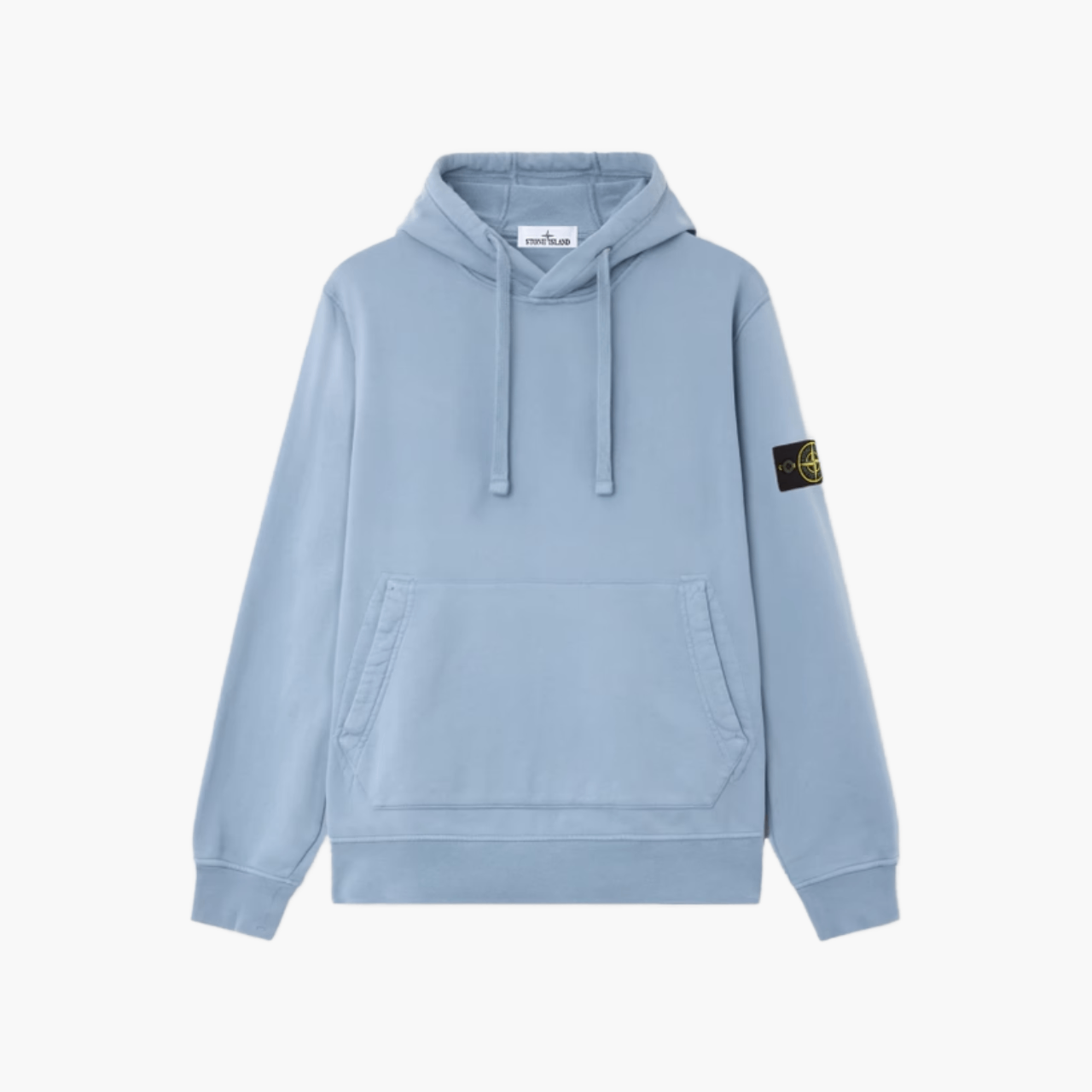 Hoodie coton bio Avio Blue