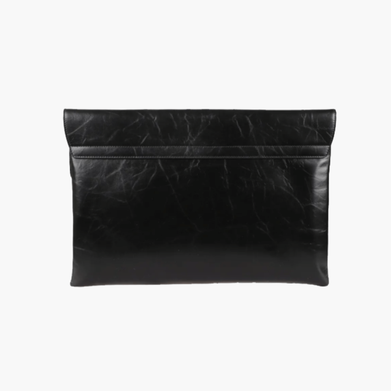 Housse Jil Sander cuir noir