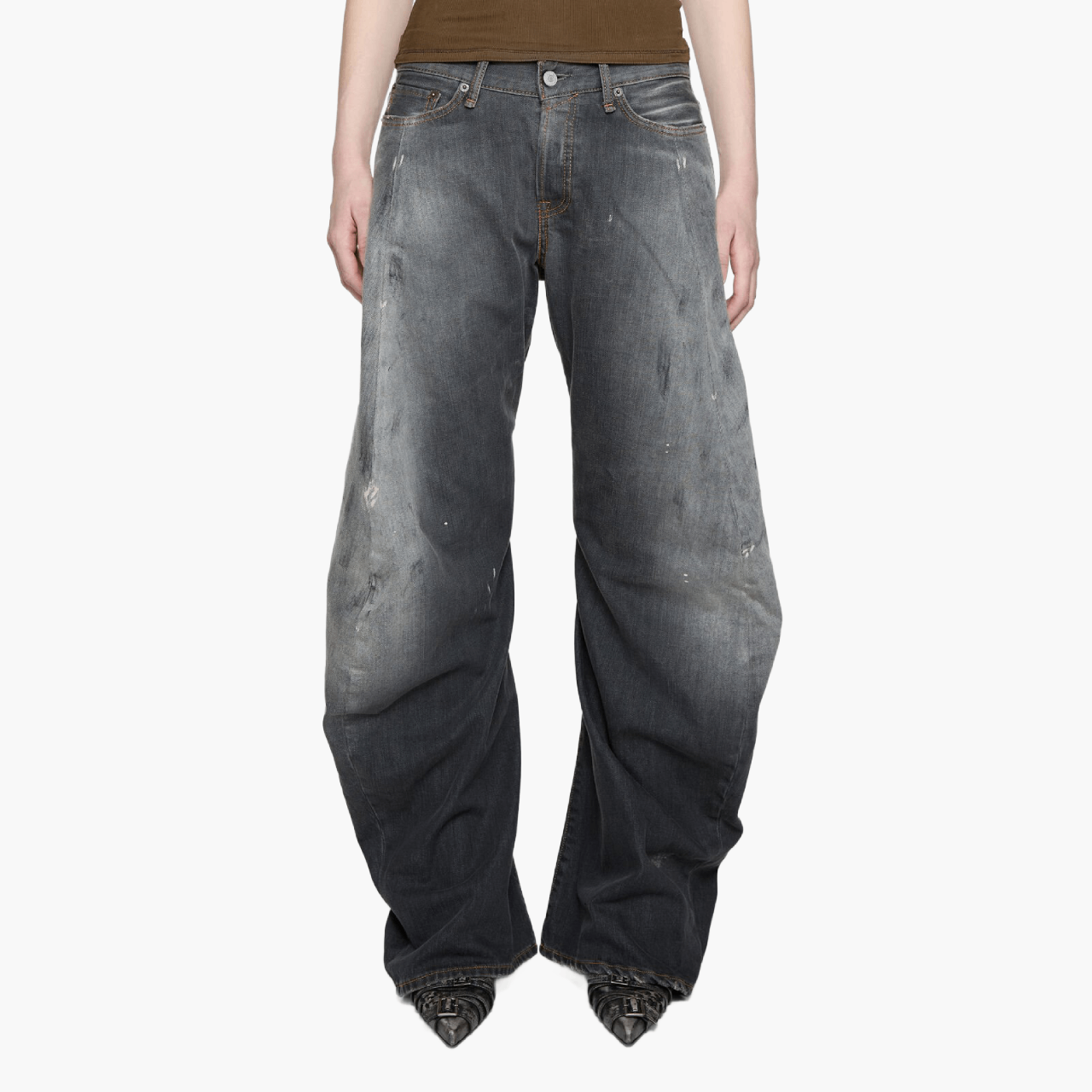 Jean 2006F loose wide taille basse