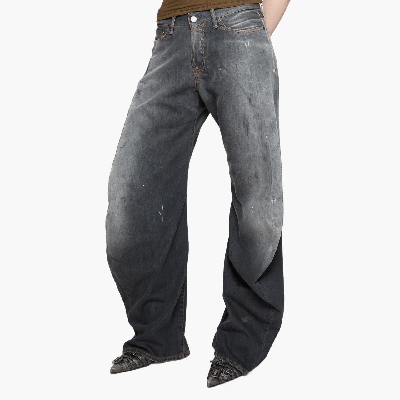 Jean 2006F loose wide taille basse