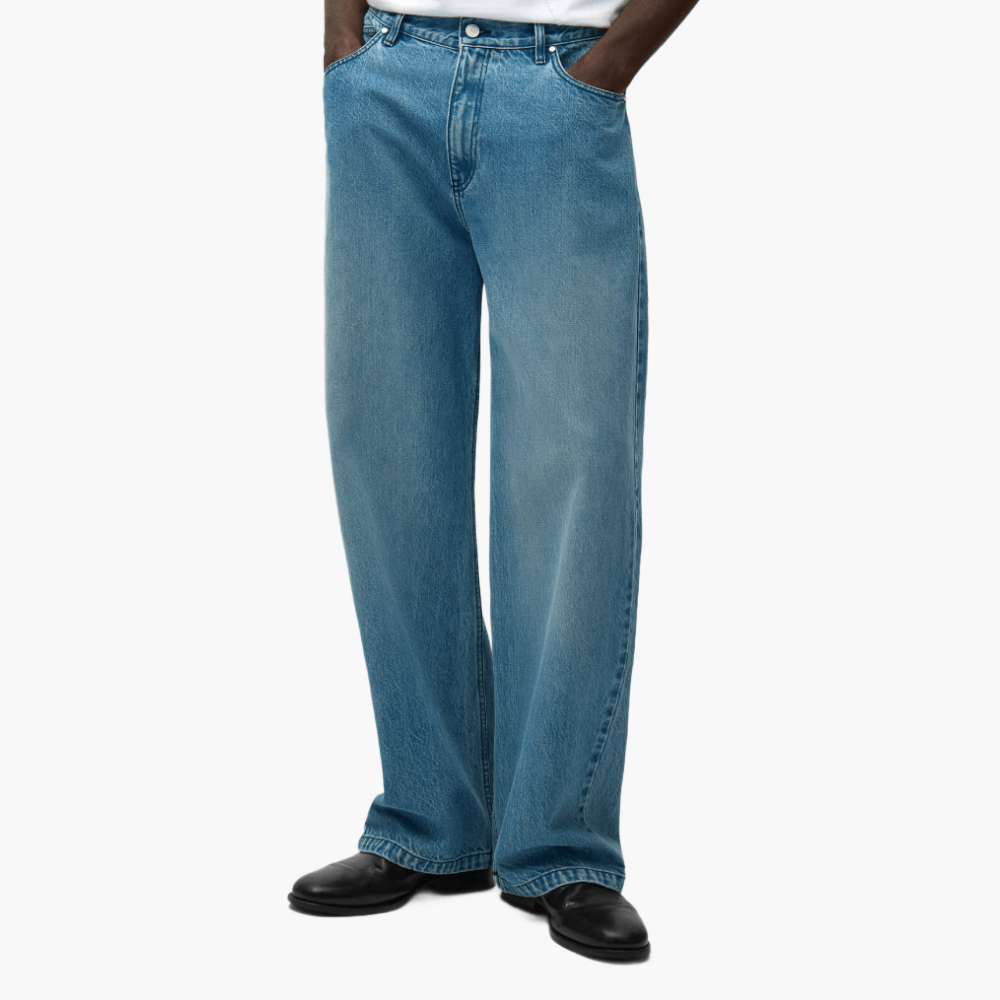 Jean Circle Logo Pocket