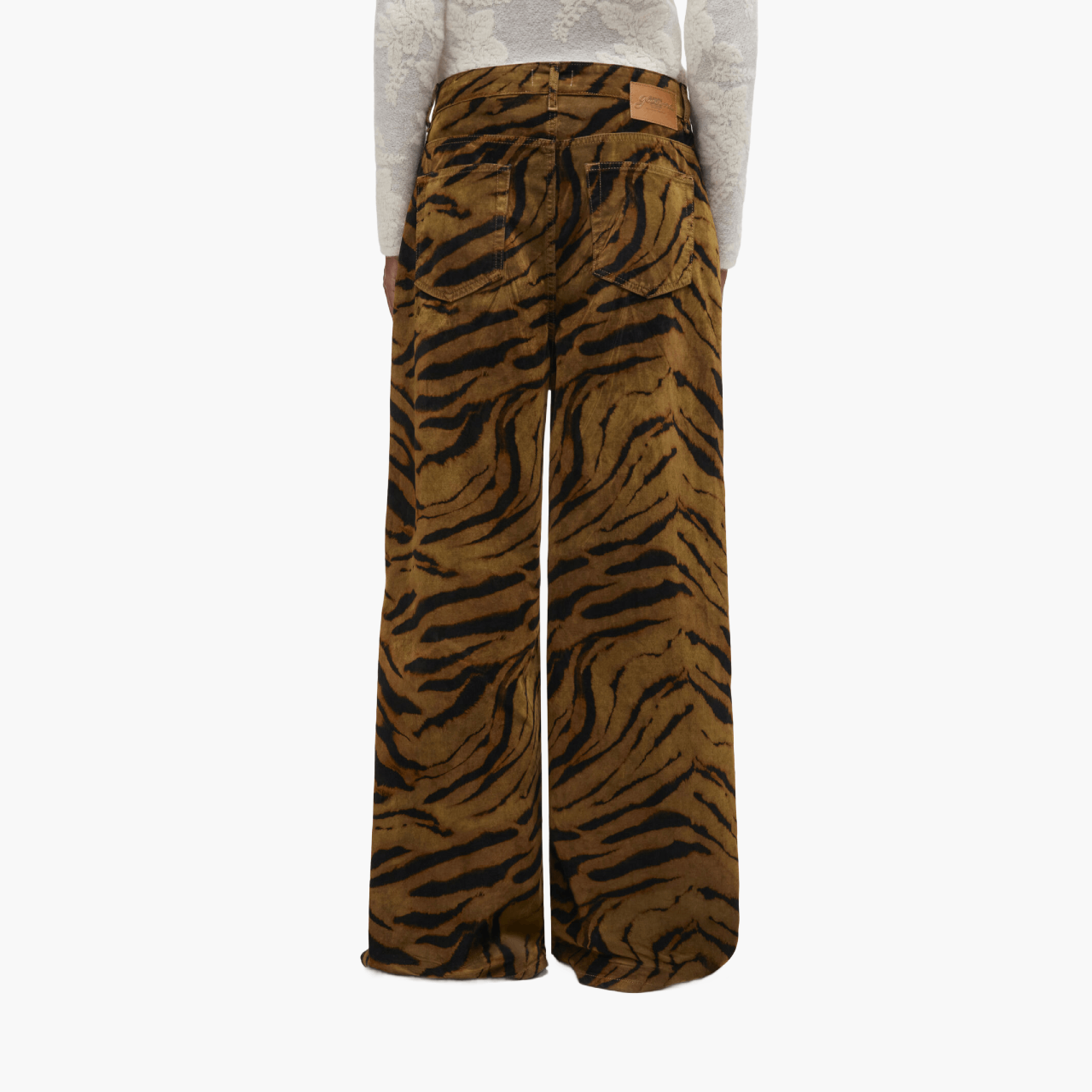 Jean Ganni Zébré Kaki