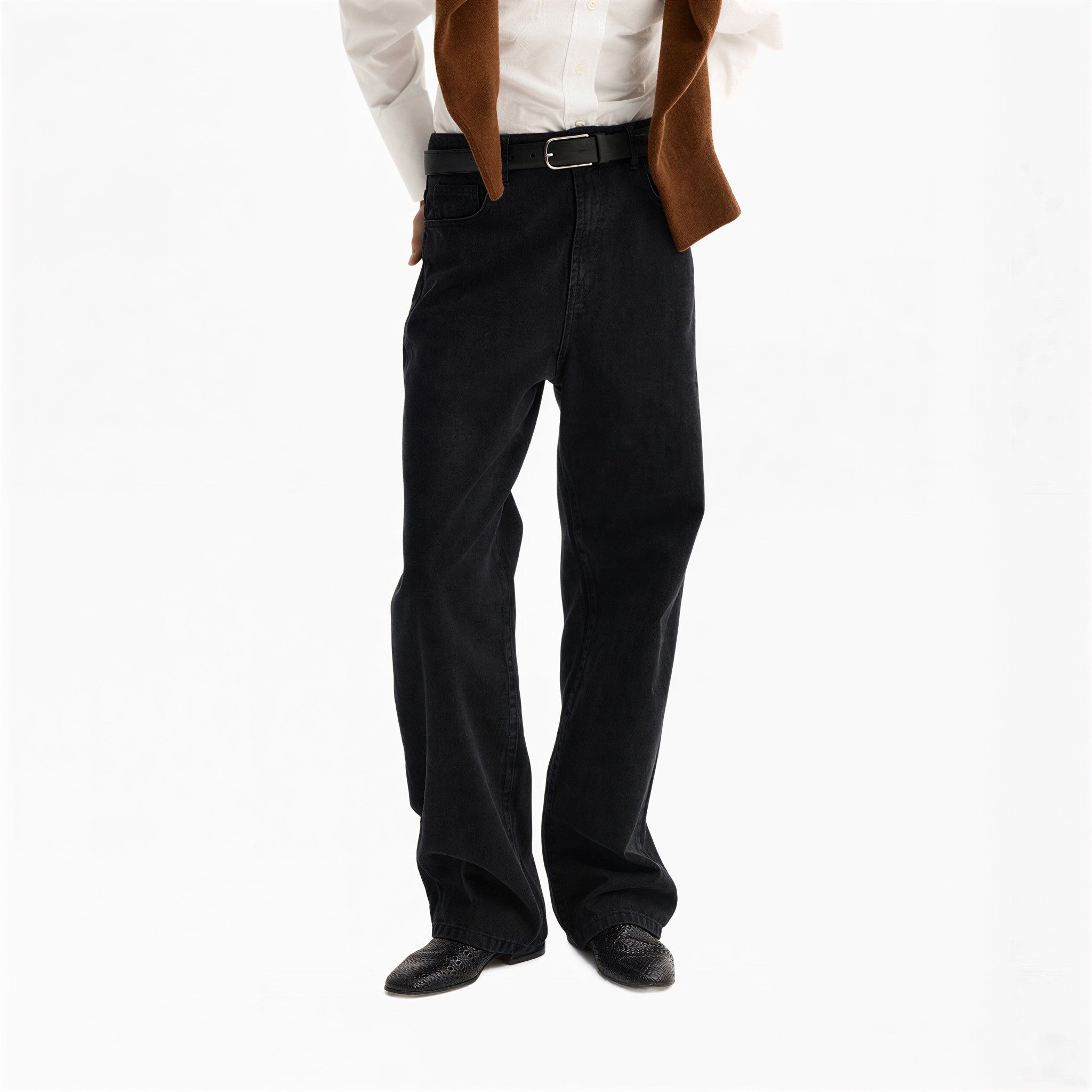 Jean Baggy Fit Black