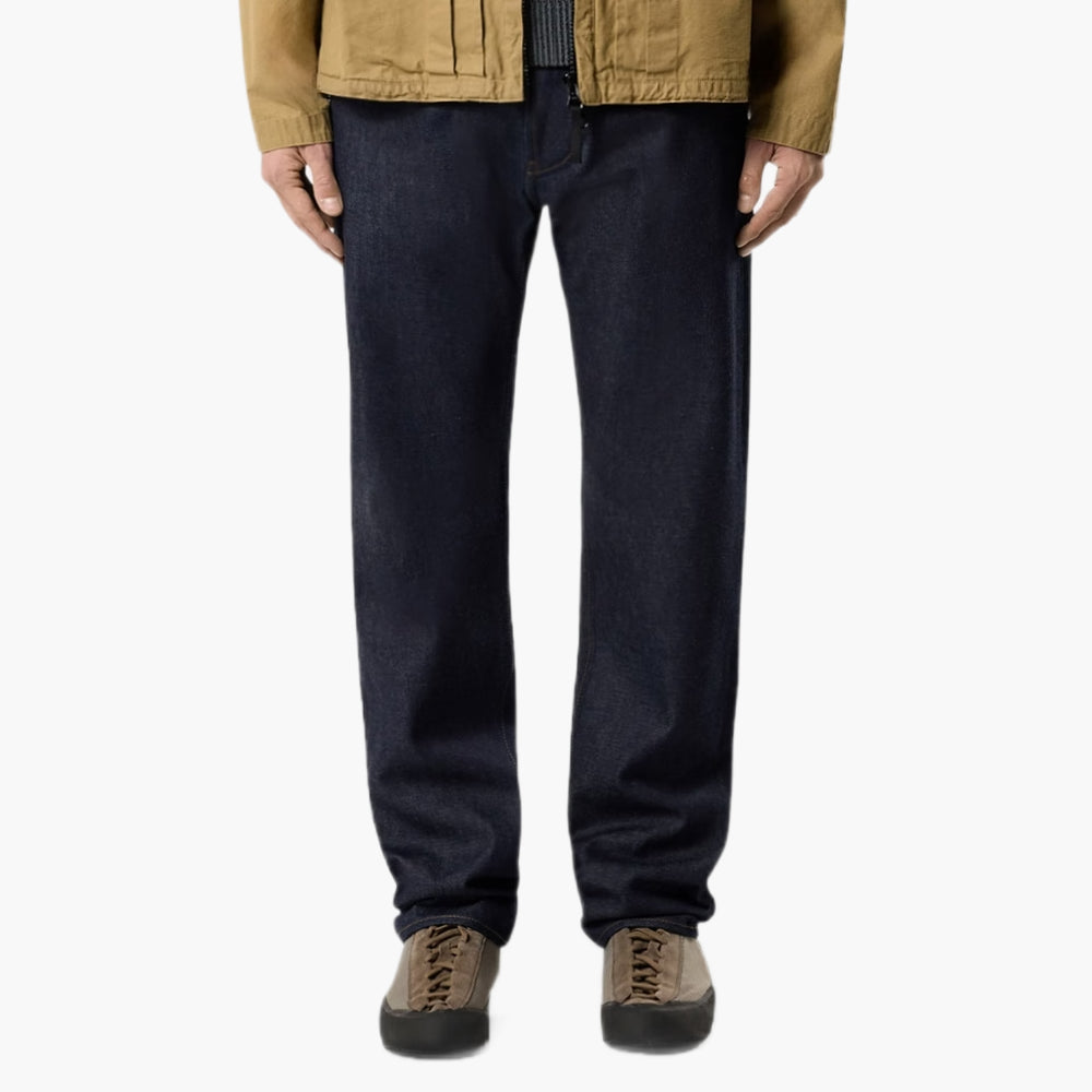 Jean Stone Island — regular denim raw indigo