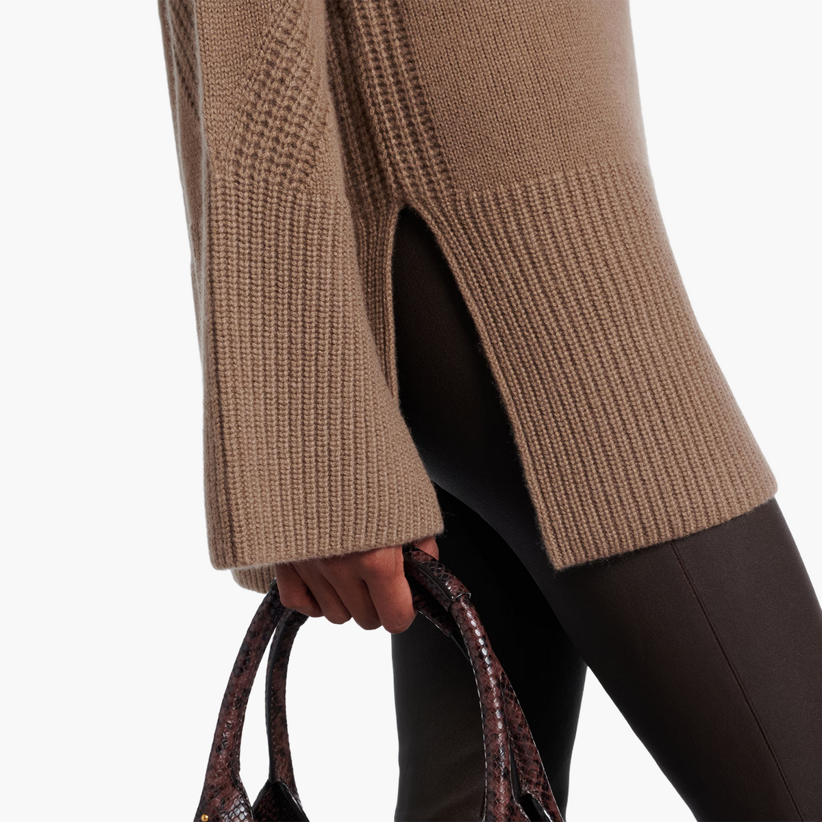 Pull Loftus Pure Cachemire Taupe
