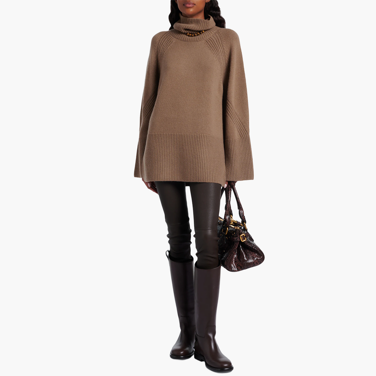 Pull Loftus Pure Cachemire Taupe