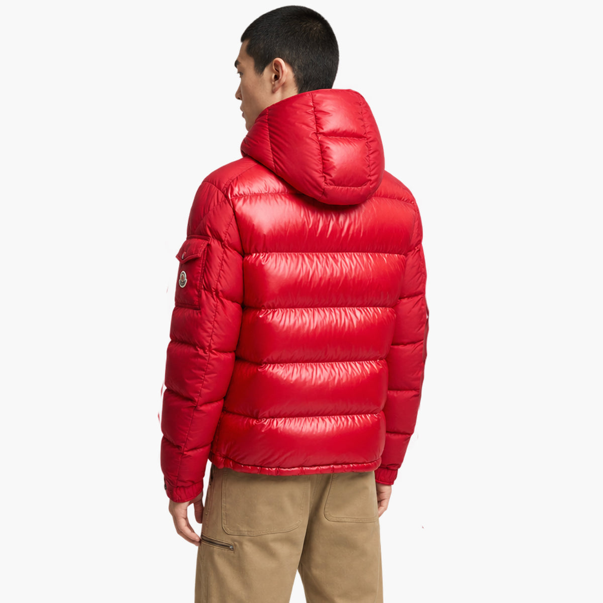 Doudoune Moncler Maya rouge