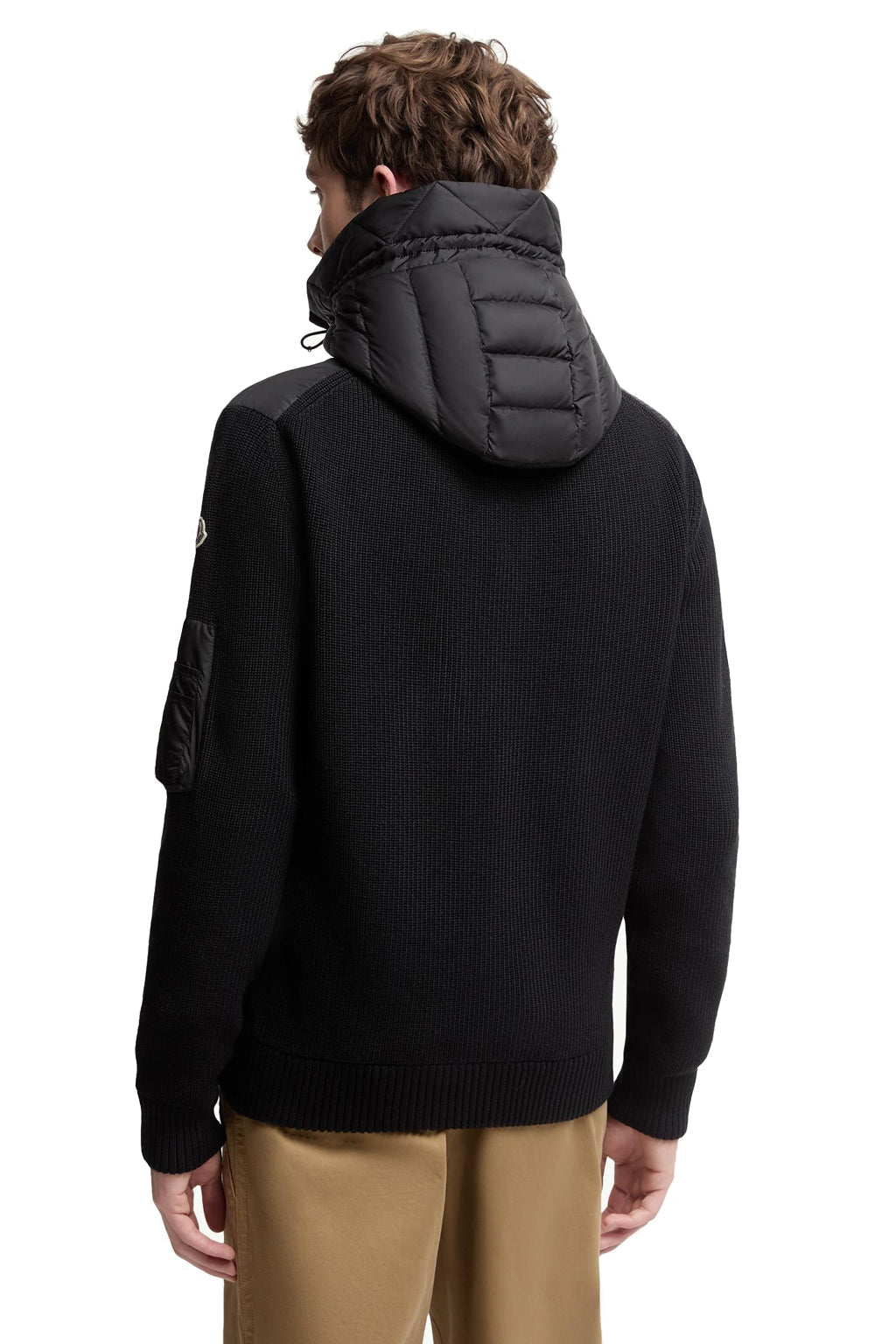 Cardigan zippé matelassé