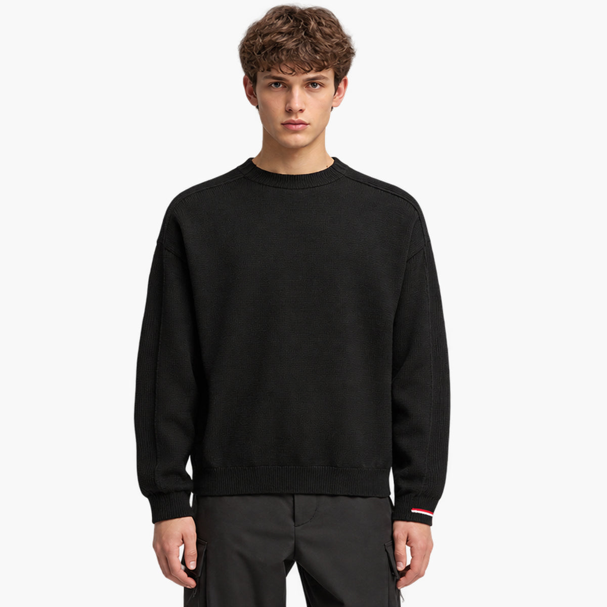 Pull en laine à logo