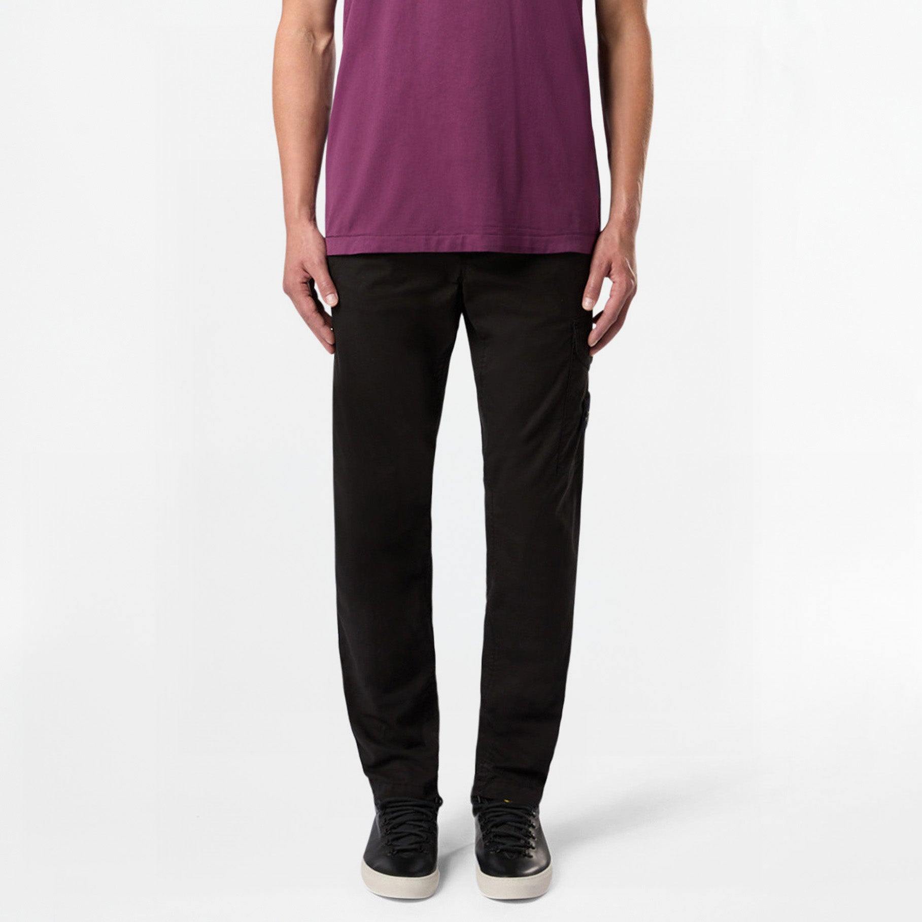 Pantalon Cargo Stone Island Supima® Cotton 3100304 Noir