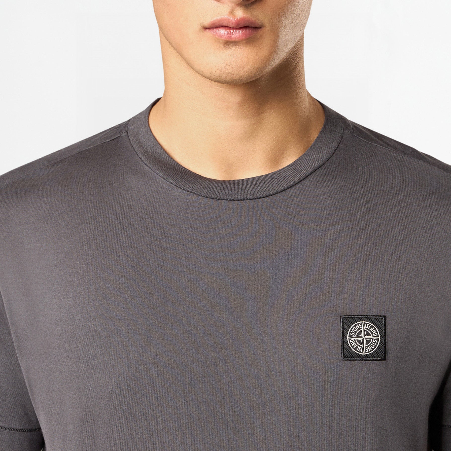 T-shirt Stone Island Cotton Jersey 2100039 Gris