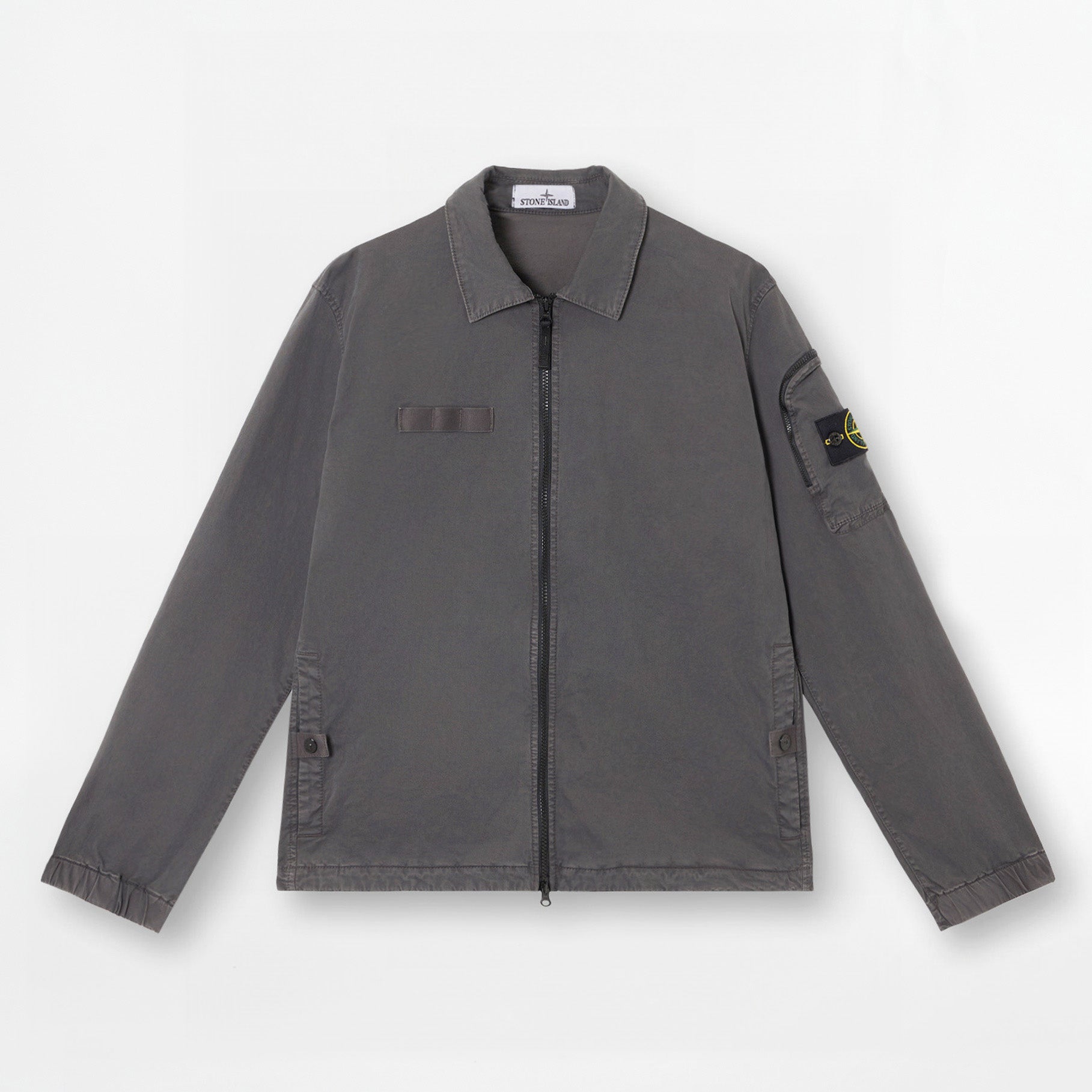 Surchemise Stone Island Organic Cotton 1200003 Gris Old