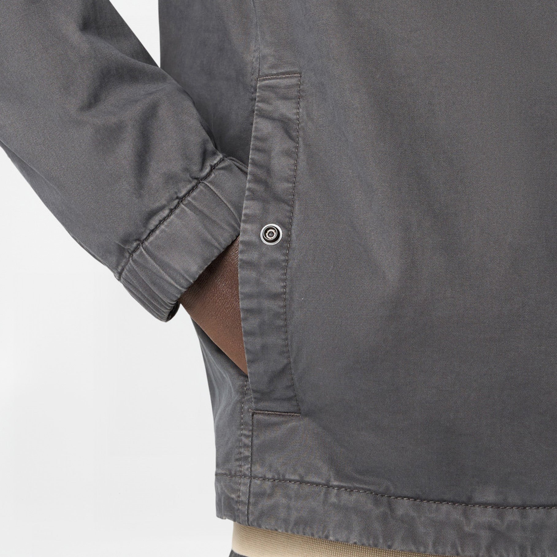 Surchemise Stone Island Organic Cotton 1200003 Gris Old