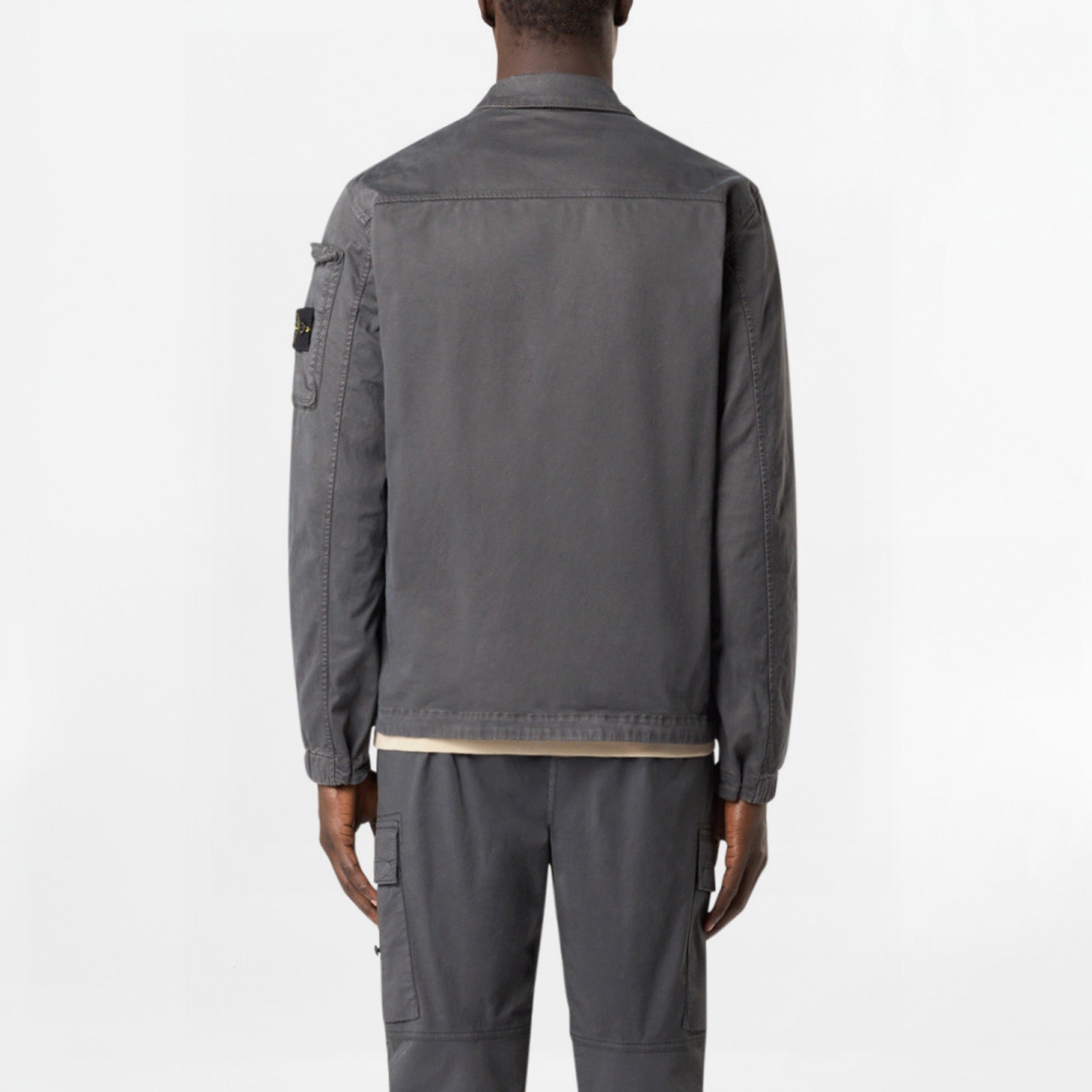 Surchemise Stone Island Organic Cotton 1200003 Gris Old