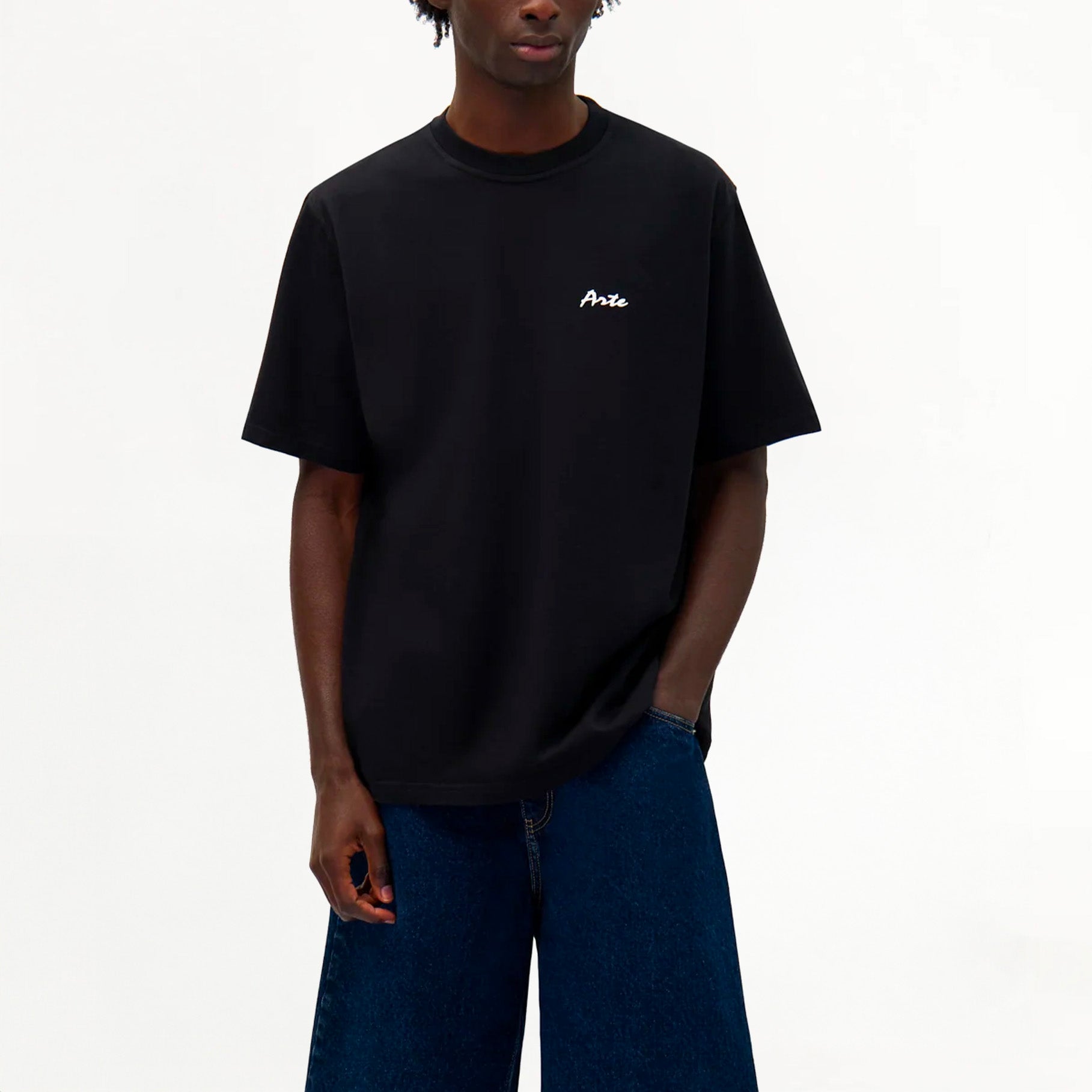 T-shirt Homme Arte Antwerp 4 Elements Print Noir