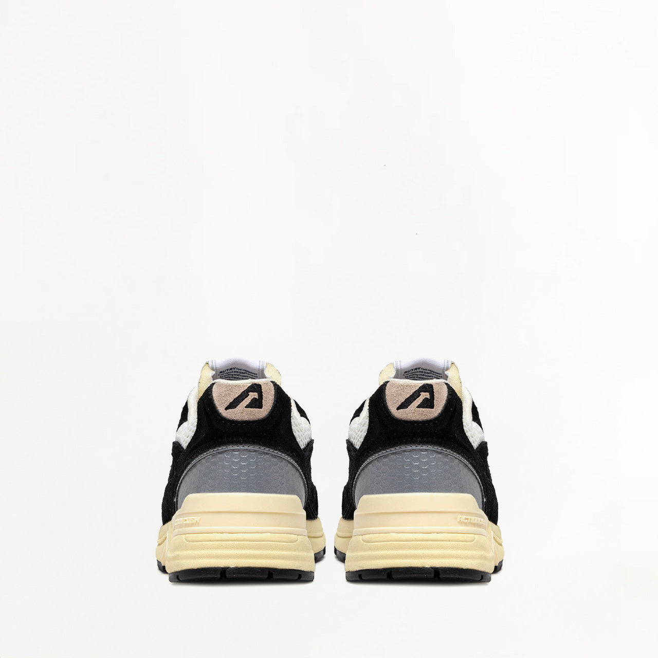 Sneakers  Autry Hyperway en Mesh et Daim Noir et Argent