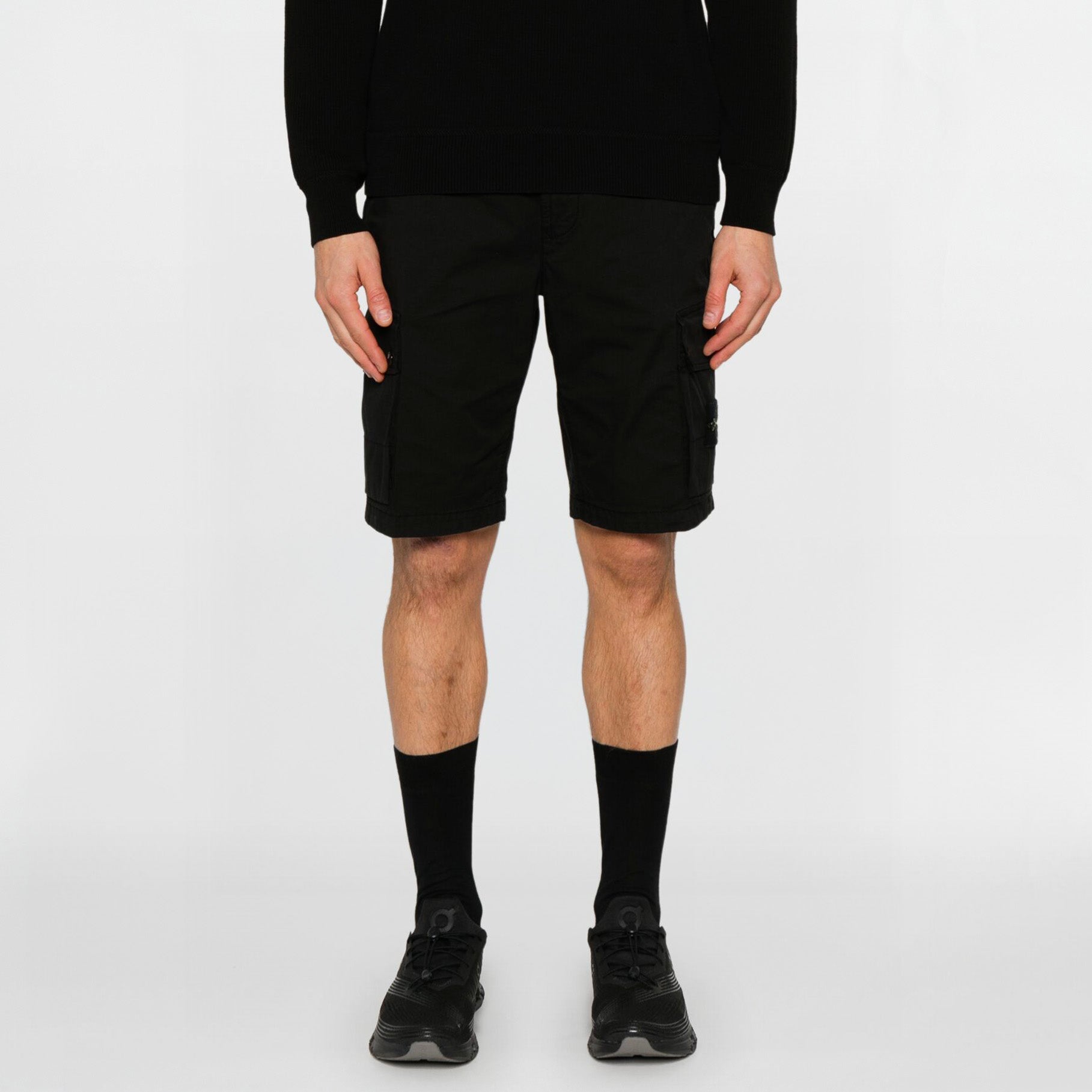 Bermuda Cargo Stone Island Supima® L100011 Noir