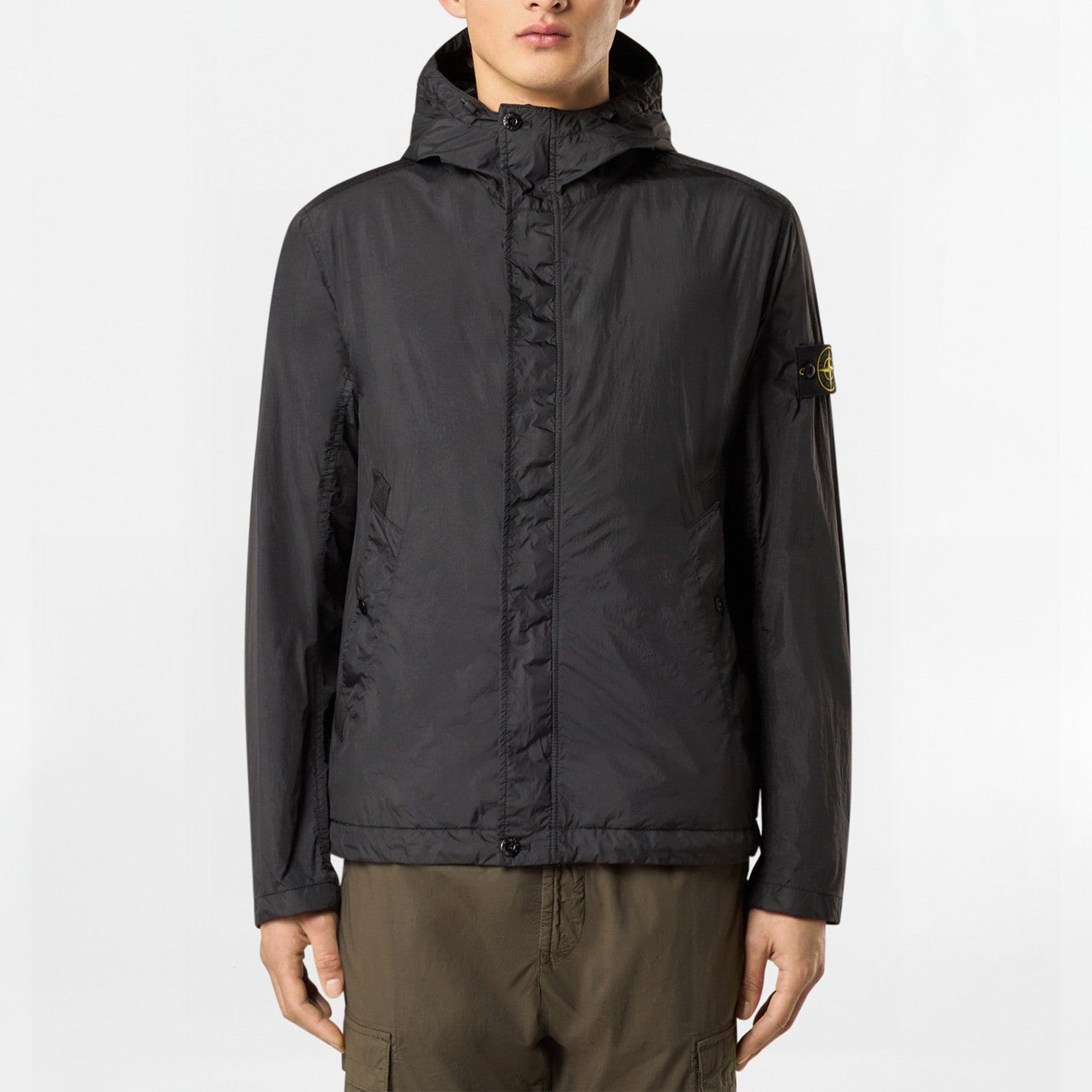 Veste Stone Island Crinkle Reps R-NY 4100092 Noir