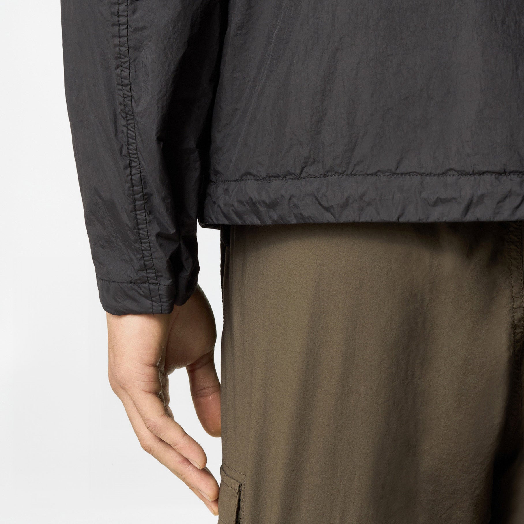 Veste Stone Island Crinkle Reps R-NY 4100092 Noir