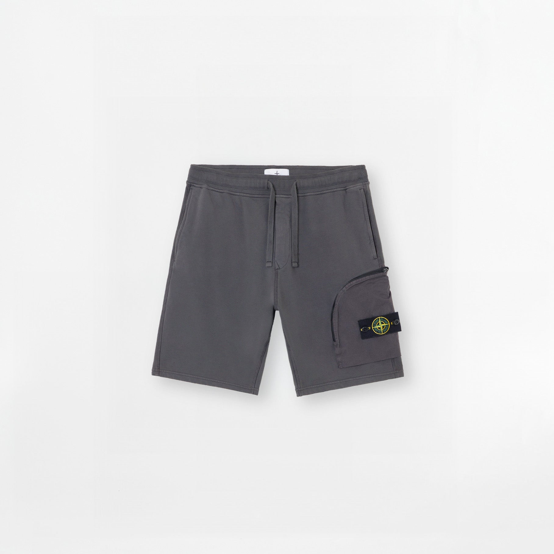 Short Cargo Stone Island Cotton Fleece Technical 6200002 Gris