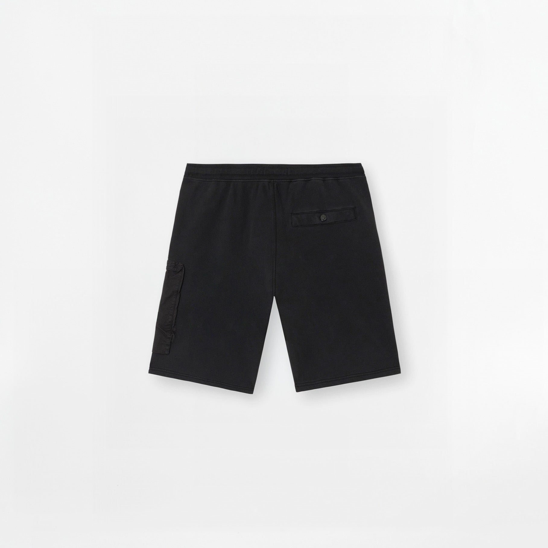 Short Cargo Stone Island Cotton Fleece Technical 6200002 Noir