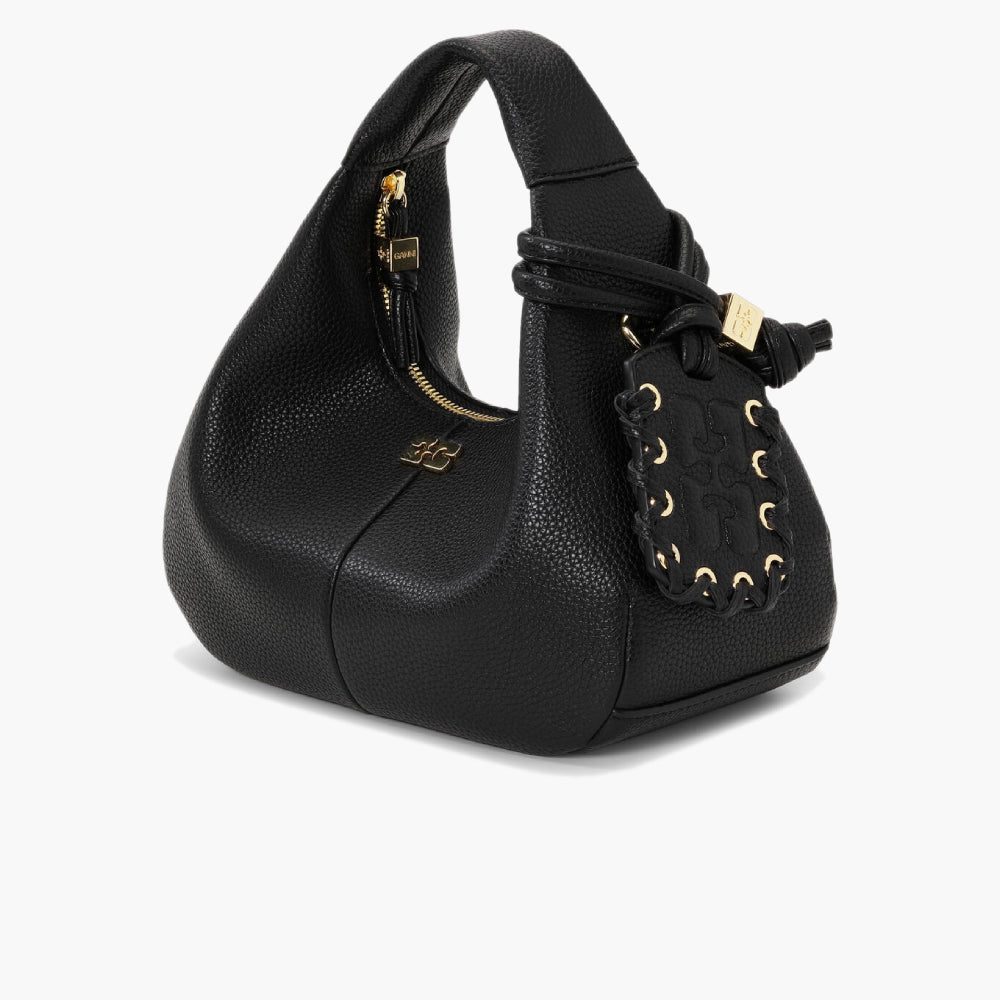 Mini sac Hobo noir