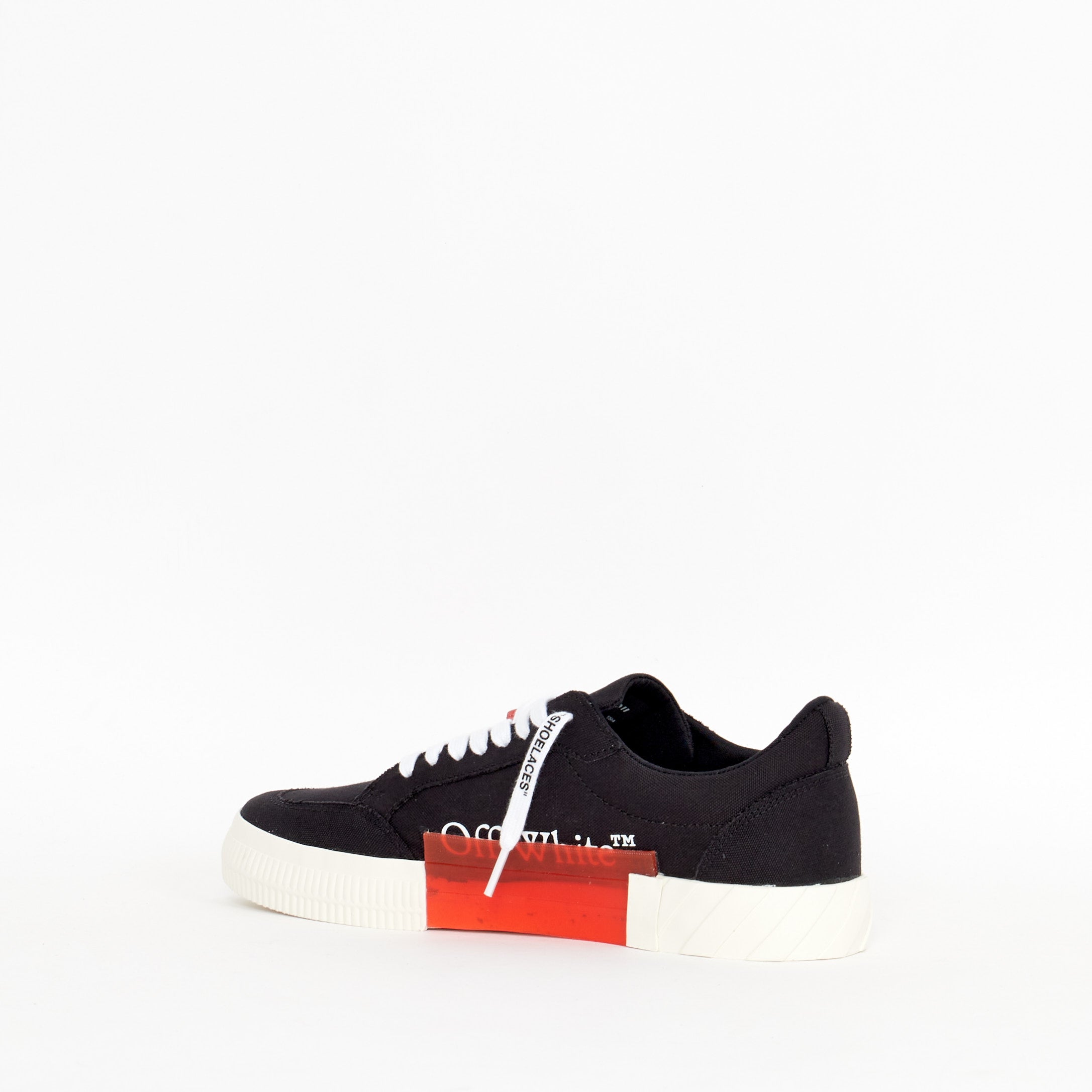 Sneakers Off-White Low Vulcanized Canvas Noir