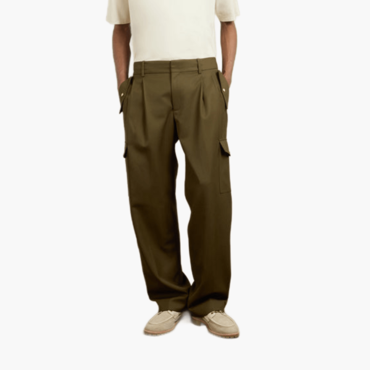 Pantalon Drôle de Monsieur Cargo Kaki