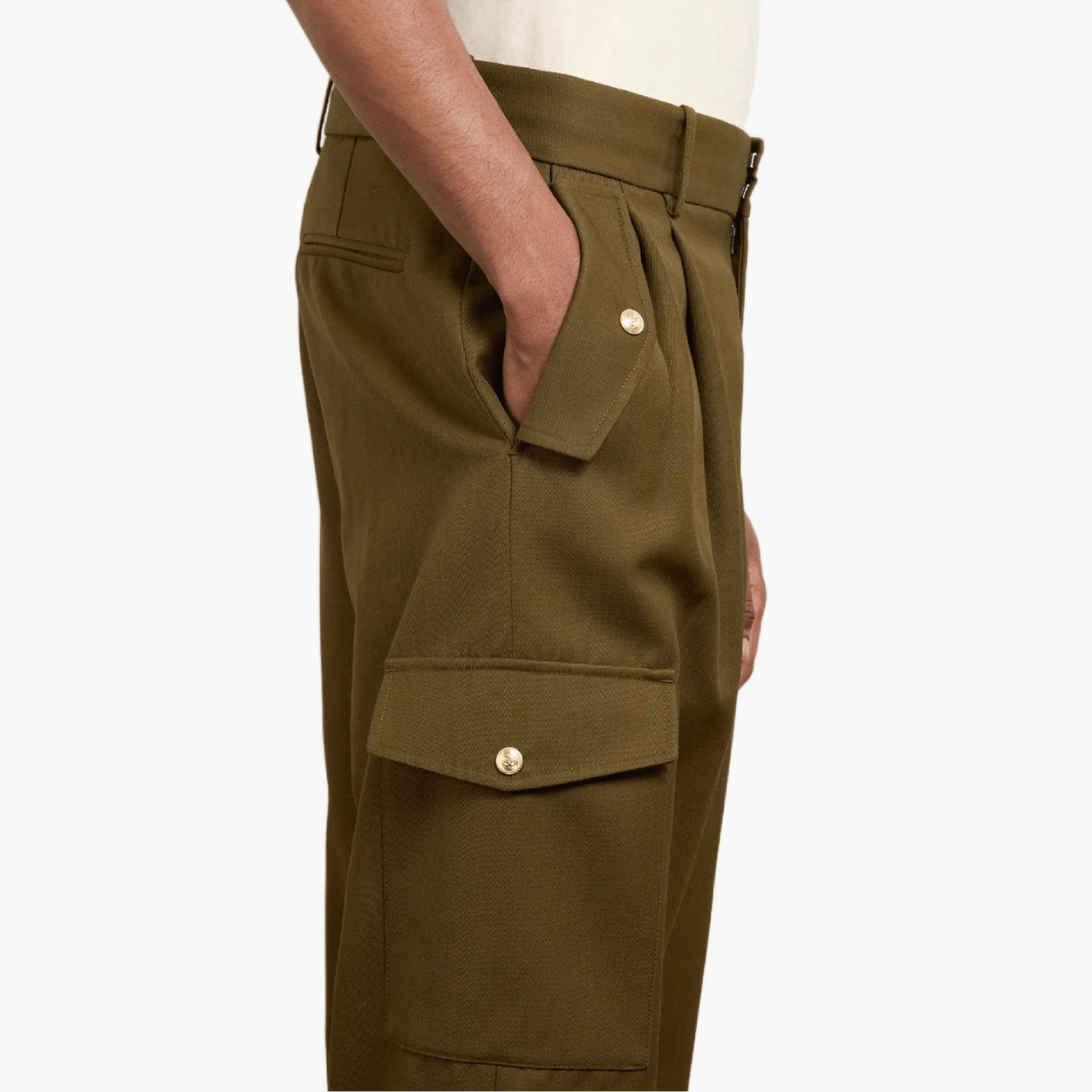 Pantalon Drôle de Monsieur Cargo Kaki