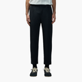 Men's Black Pleated Trousers