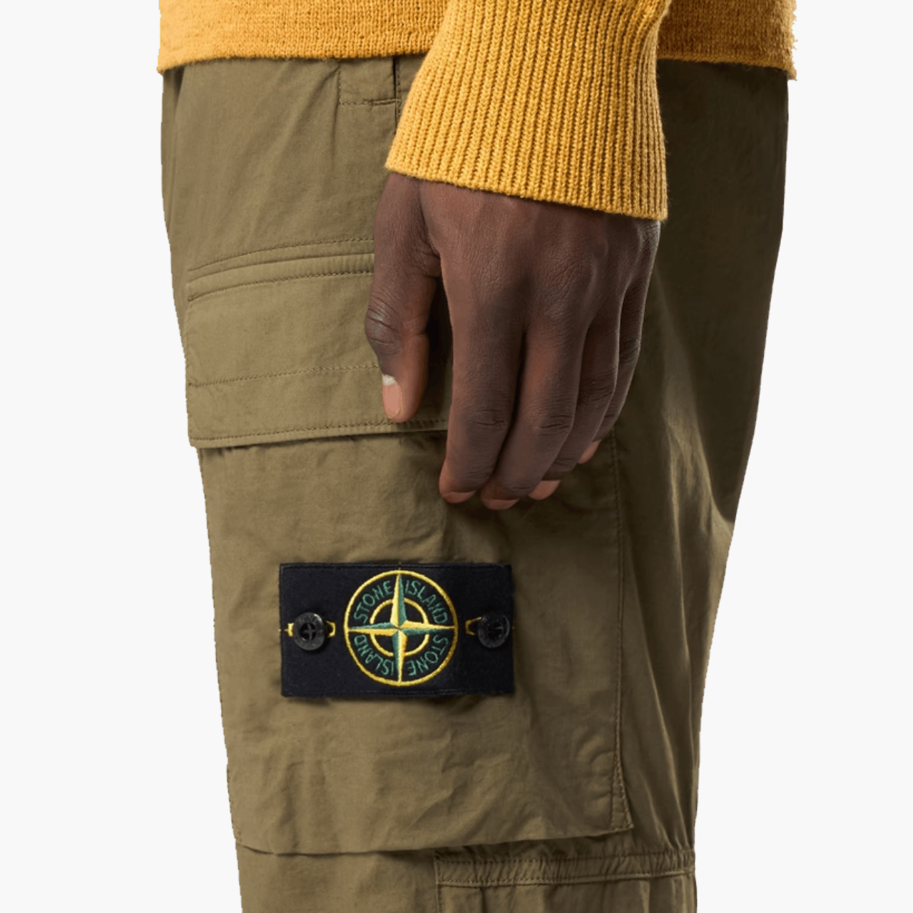 Pantalon cargo Tela Vert militaire
