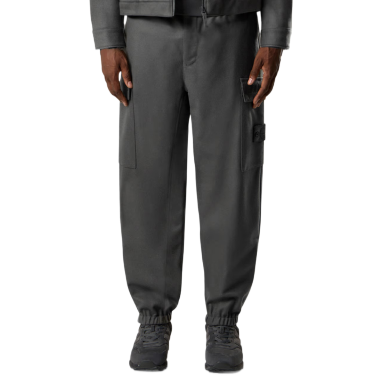 Pantalon cargo Stone Island Ghost gris