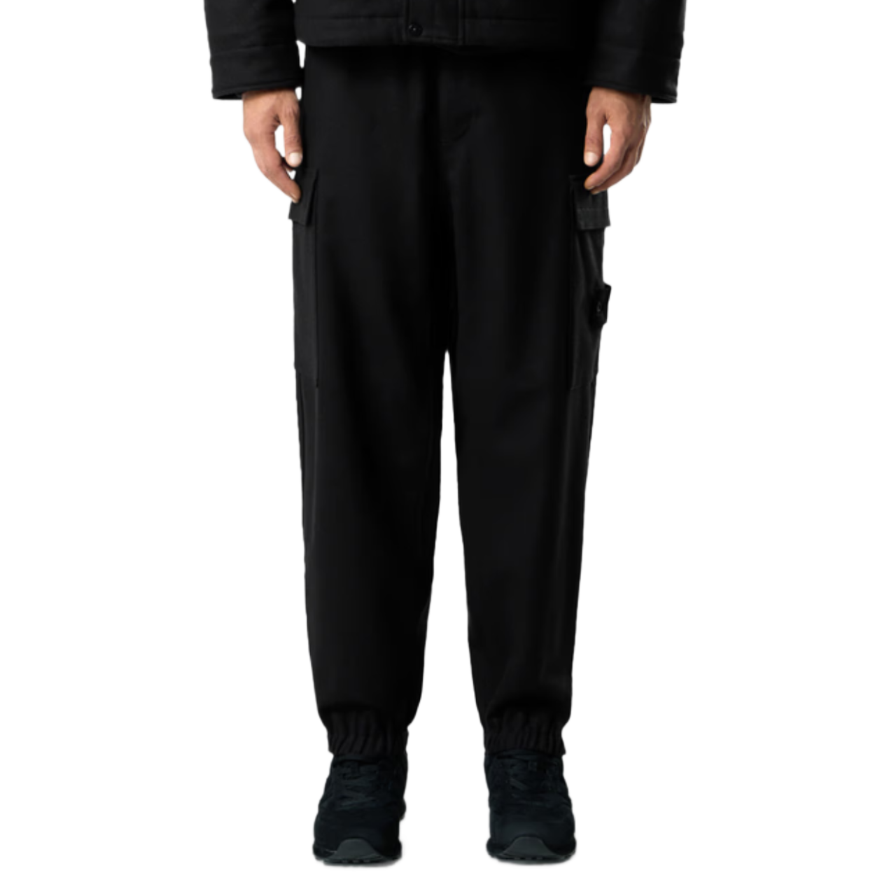 Pantalon cargo Stone Island Ghost noir