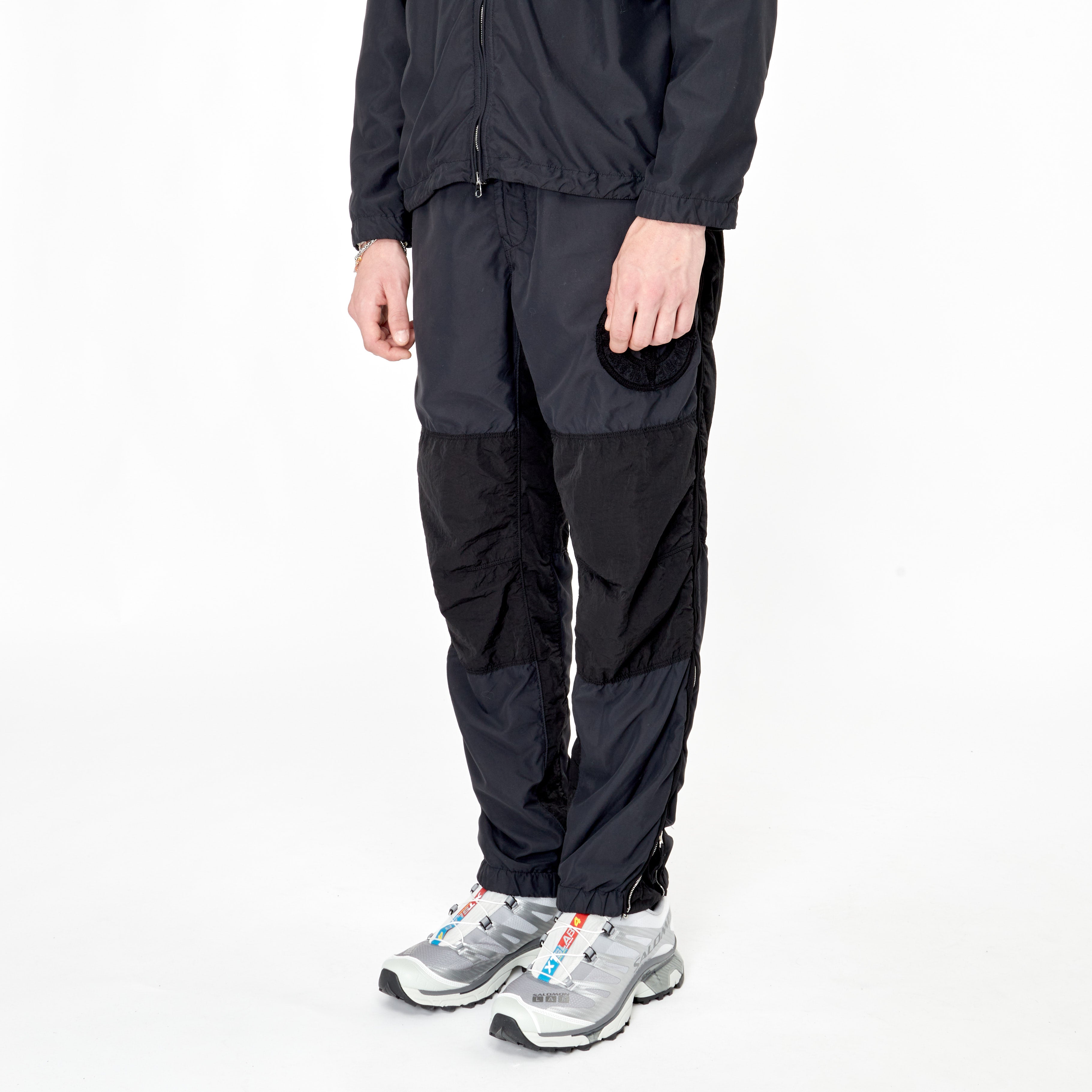 Pantalon Stone Island Nylon Noir 308M4